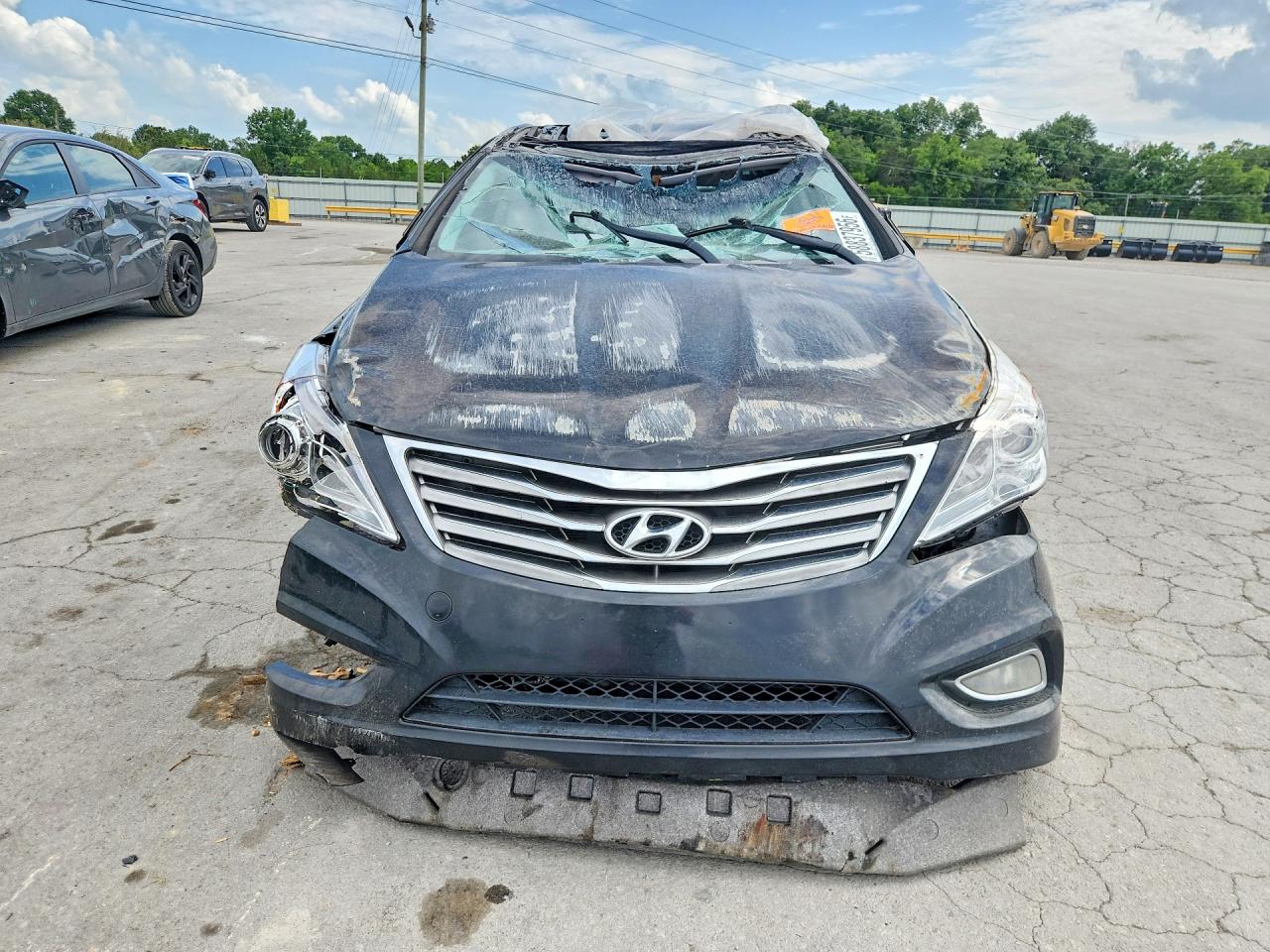 2013 Hyundai Azera Base Black vin: KMHFH4JG8DA232928