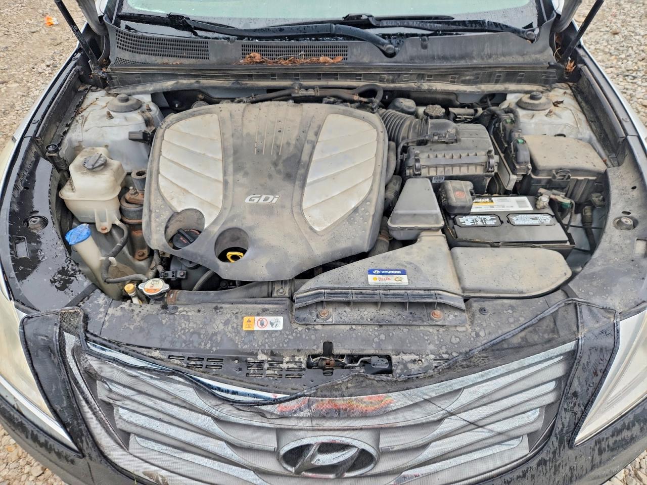 2012 Hyundai Azera Base Серебряный vin: KMHFH4JG9CA176285