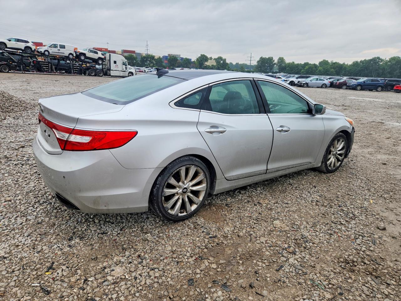 2012 Hyundai Azera Base Серебряный vin: KMHFH4JG9CA176285