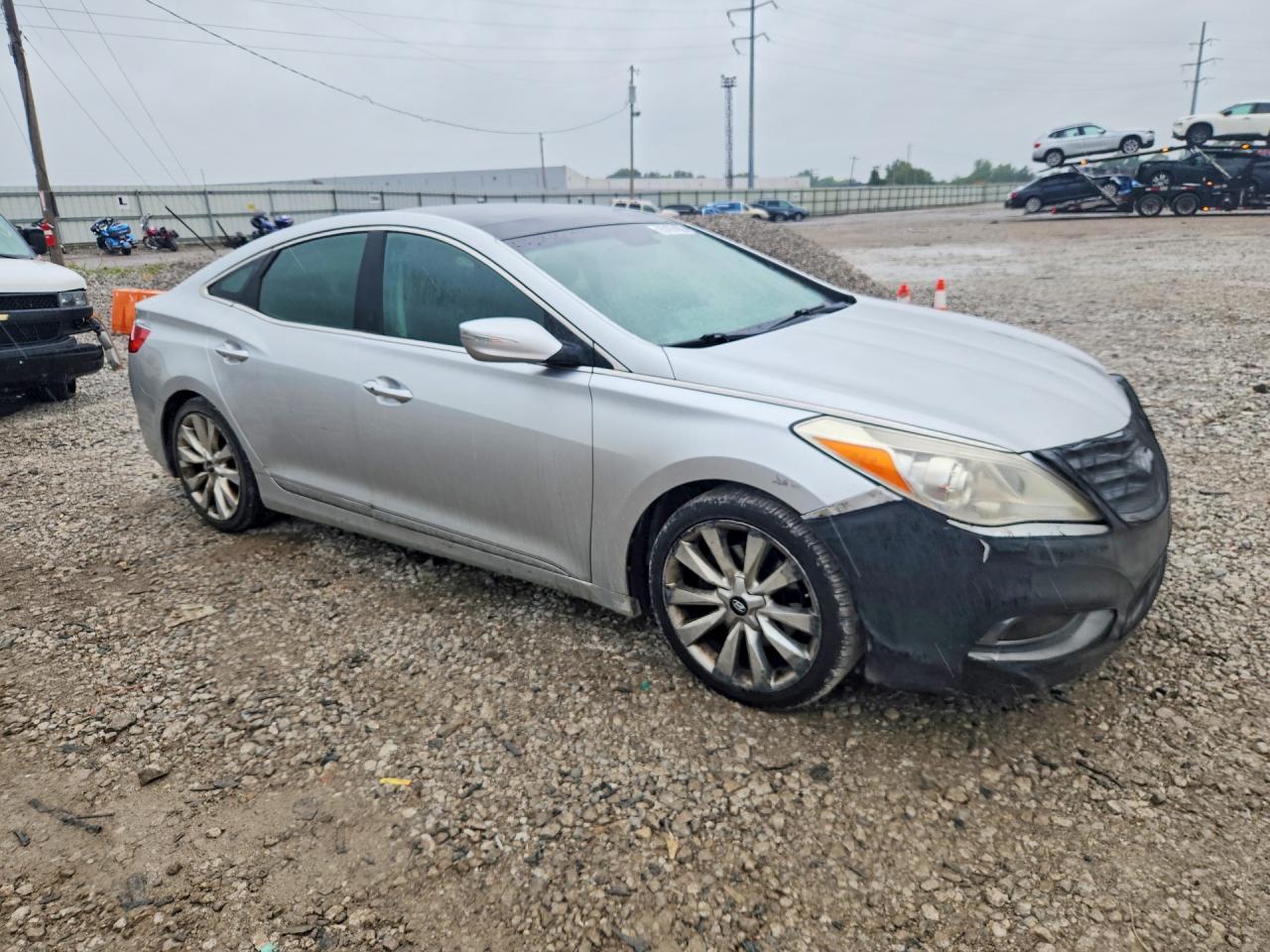 2012 Hyundai Azera Base Серебряный vin: KMHFH4JG9CA176285