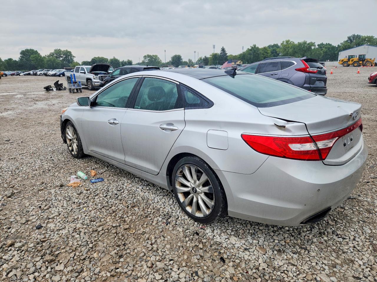 2012 Hyundai Azera Base Серебряный vin: KMHFH4JG9CA176285