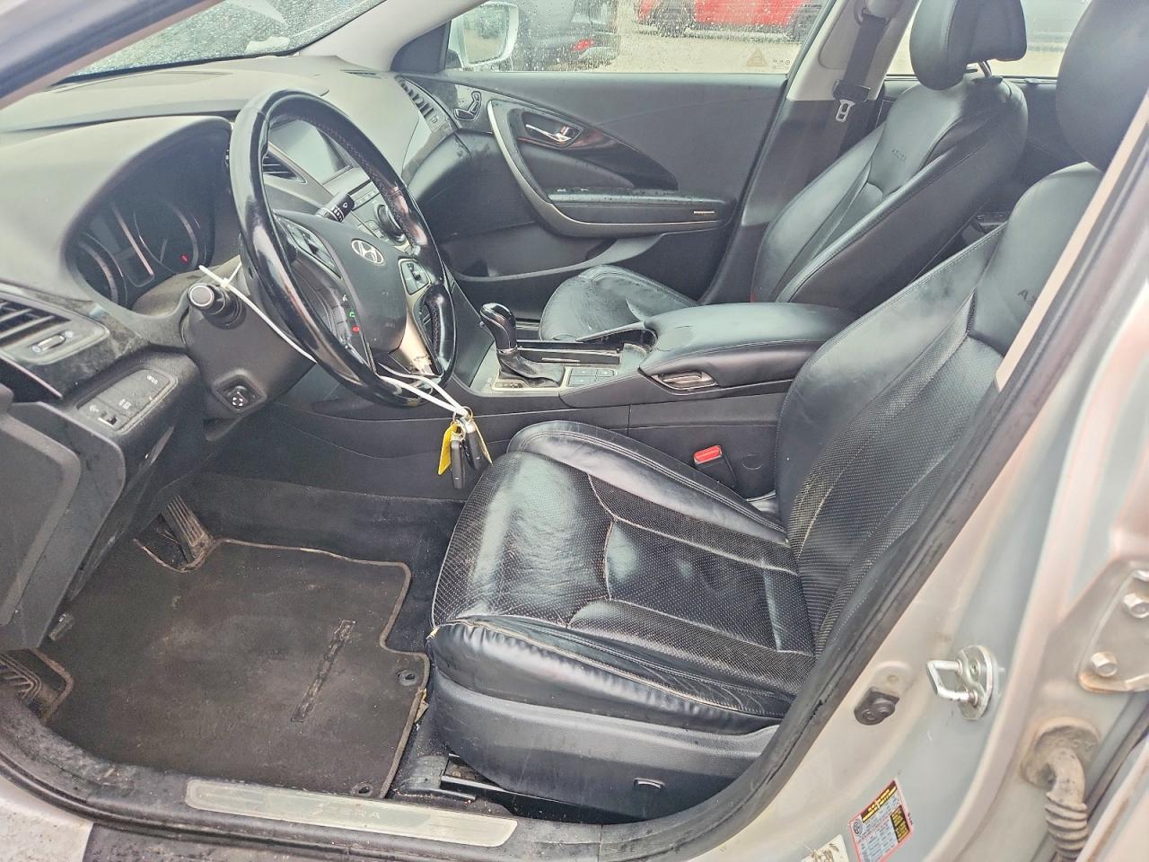 2012 Hyundai Azera Base Серебряный vin: KMHFH4JG9CA176285