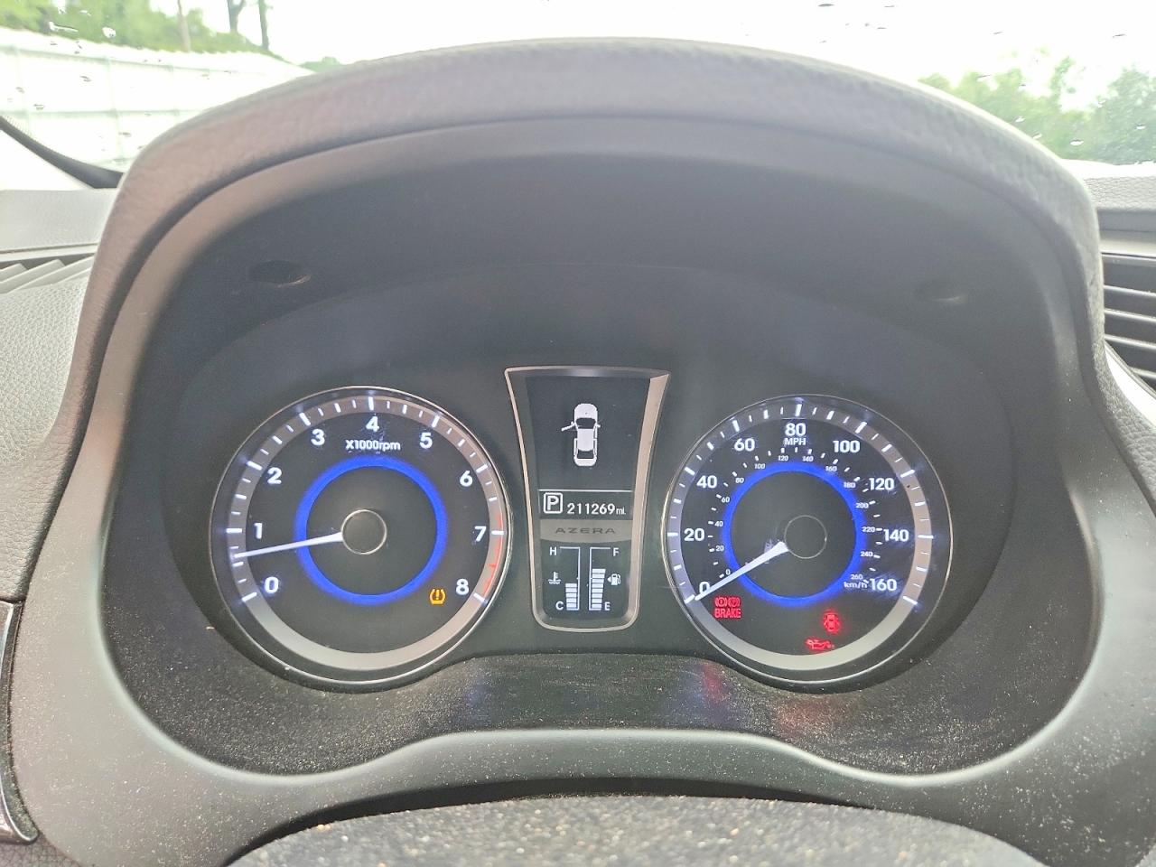 2013 Hyundai Azera Base Silver vin: KMHFH4JG9DA263458