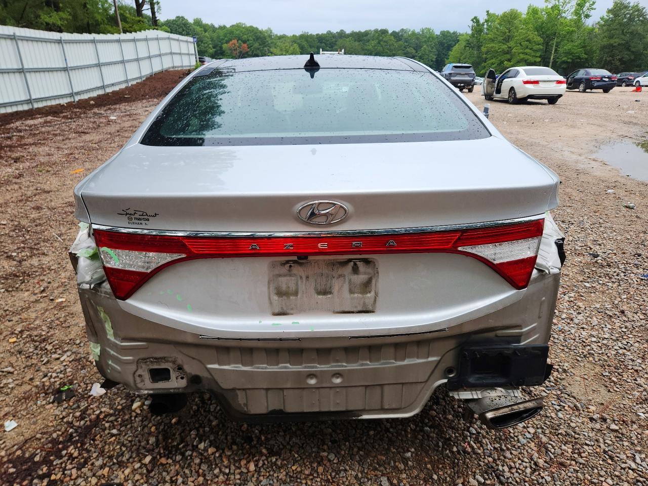 2013 Hyundai Azera Base Silver vin: KMHFH4JG9DA263458