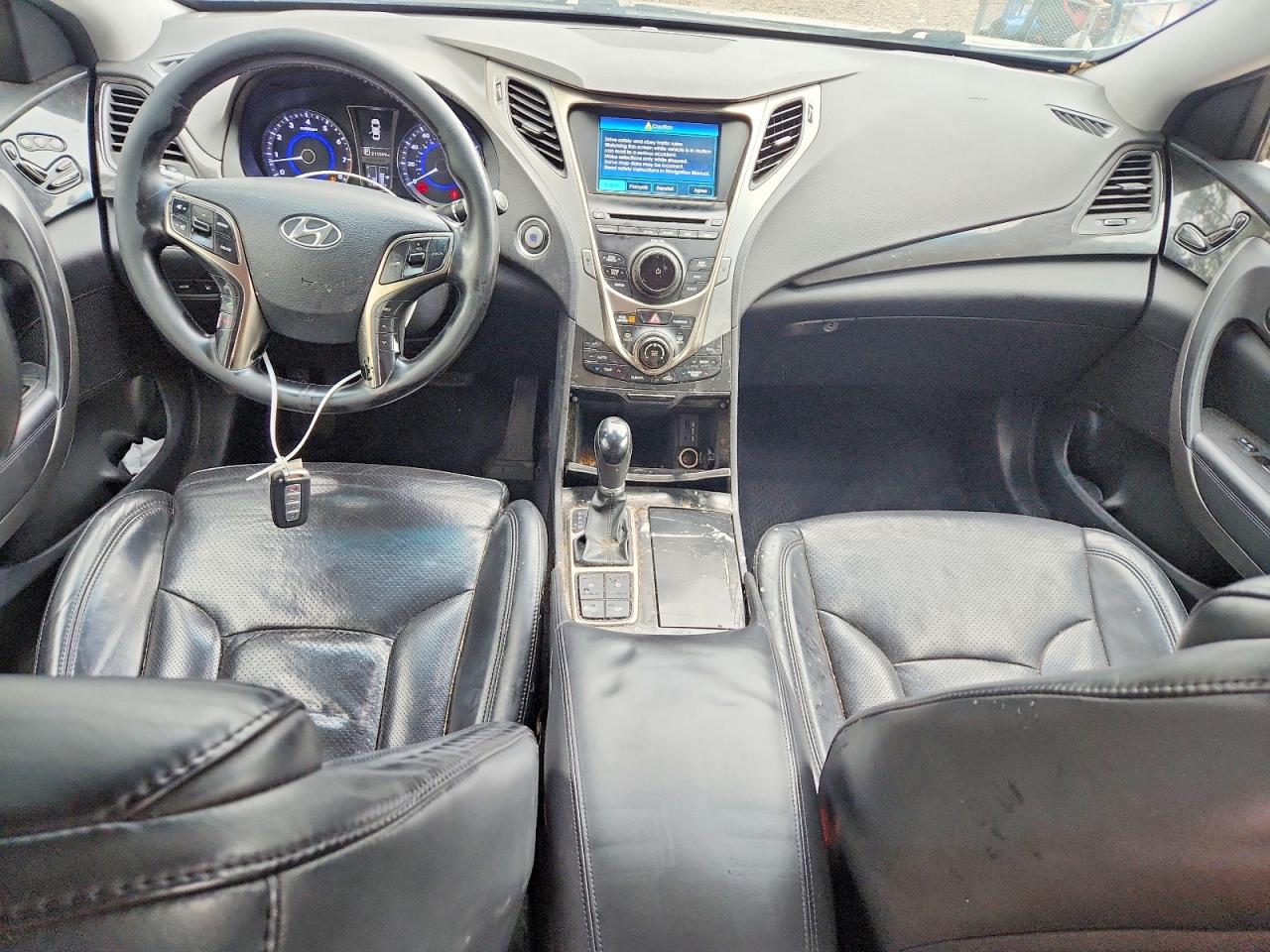2013 Hyundai Azera Base Silver vin: KMHFH4JG9DA263458