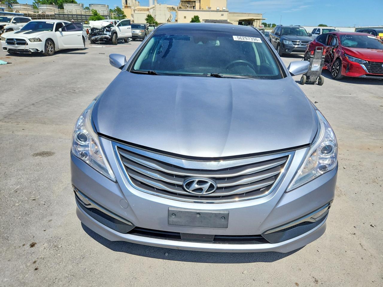 2016 Hyundai Azera Limited Silver vin: KMHFH4JG9GA516041