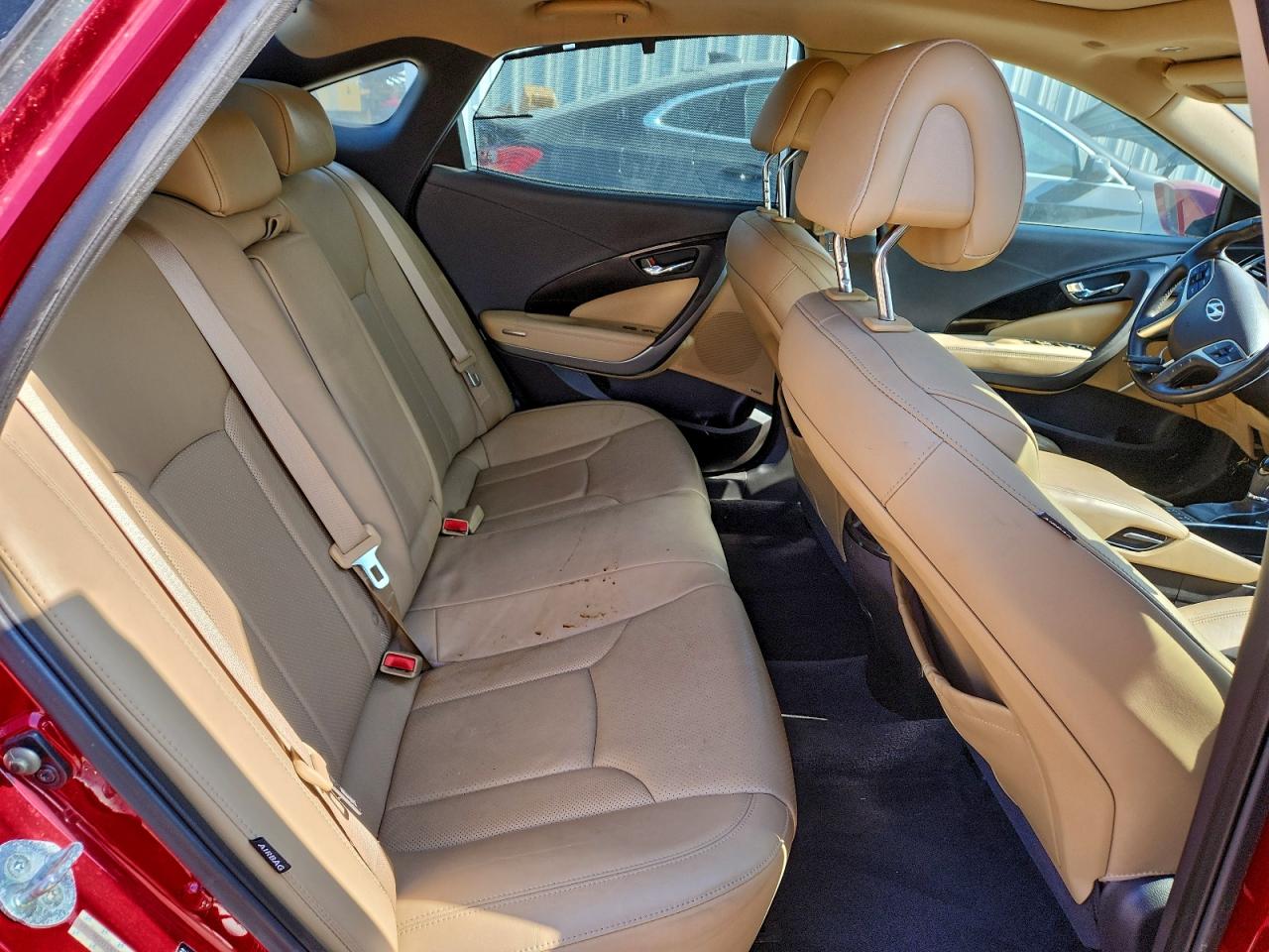 2012 Hyundai Azera Gls Red vin: KMHFH4JGXCA193595