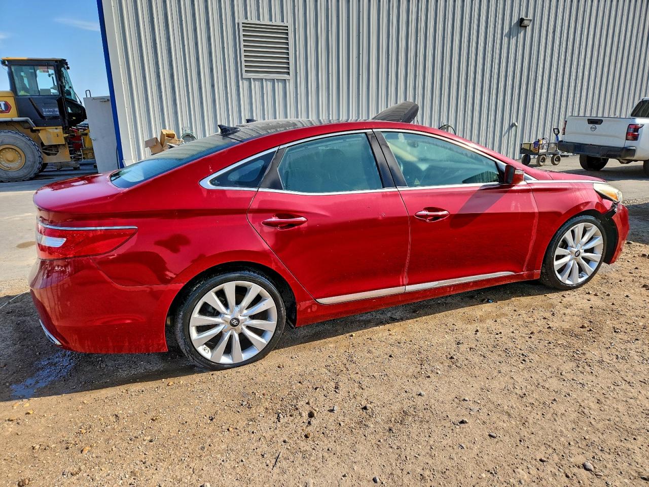 2012 Hyundai Azera Gls Red vin: KMHFH4JGXCA193595