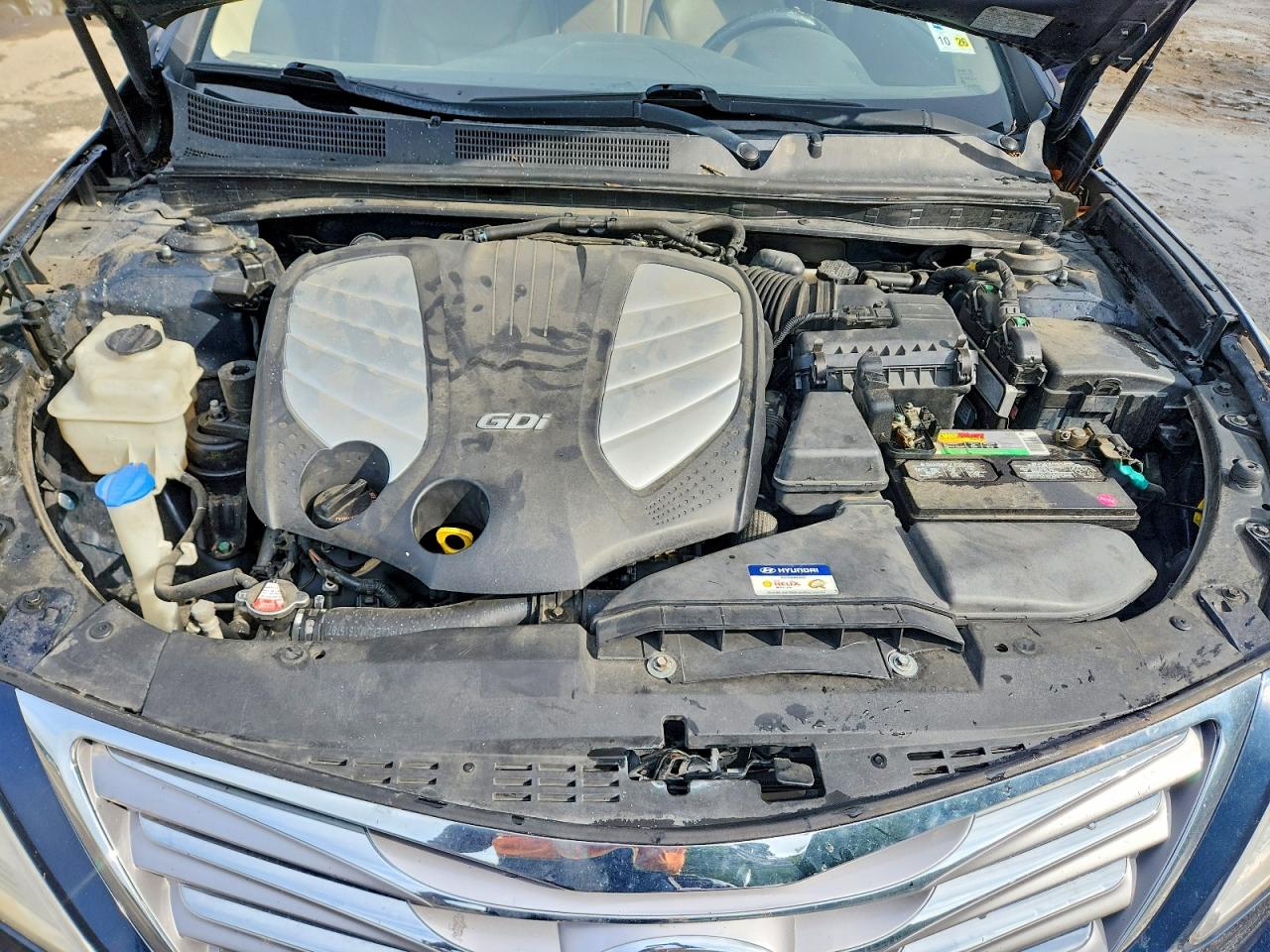 2013 Hyundai Azera Base Blue vin: KMHFH4JGXDA201907