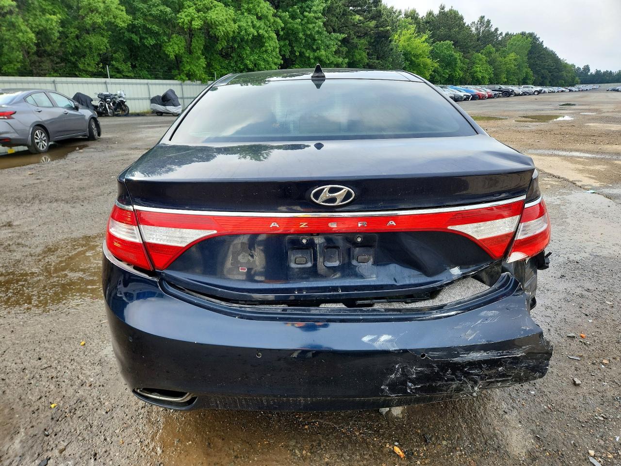 2013 Hyundai Azera Base Blue vin: KMHFH4JGXDA201907