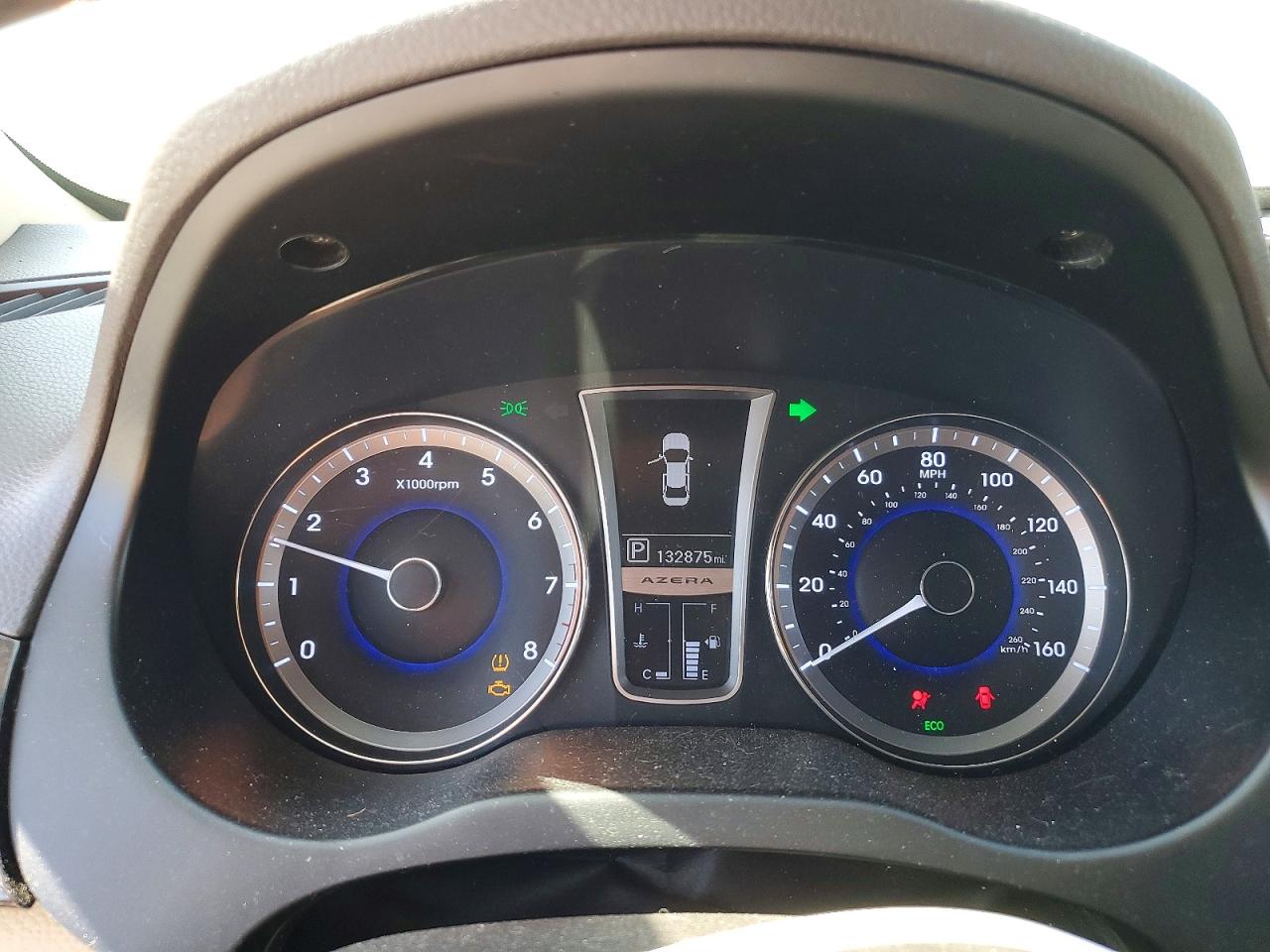 2013 Hyundai Azera Base Red vin: KMHFH4JGXDA215791