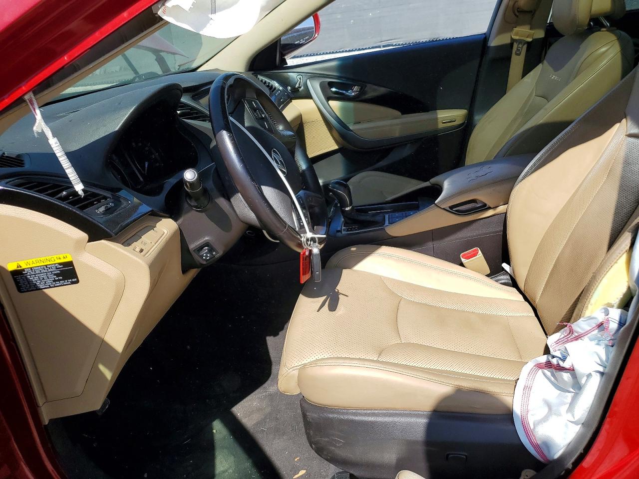 2013 Hyundai Azera Base Red vin: KMHFH4JGXDA215791
