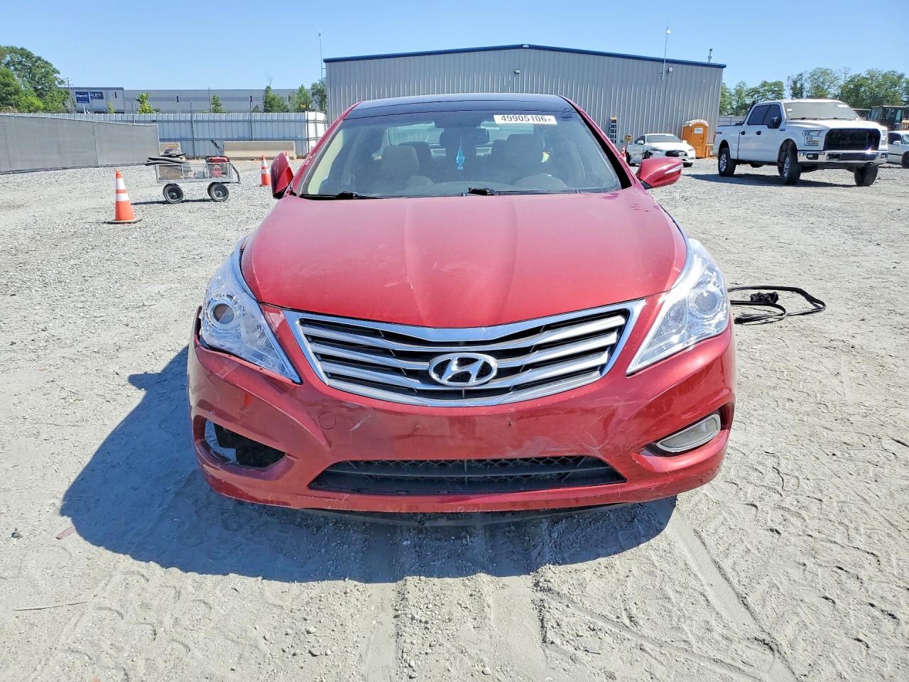 2013 Hyundai Azera Base Red vin: KMHFH4JGXDA215791