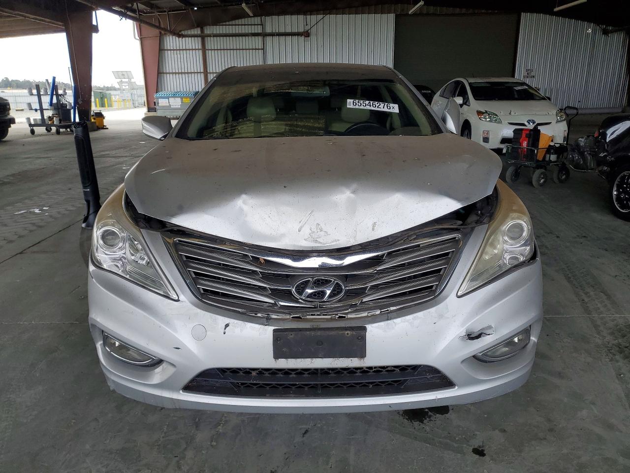 2013 Hyundai Azera Base Silver vin: KMHFH4JGXDA218559