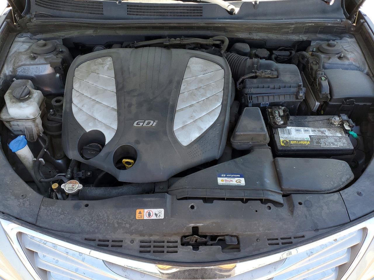 2013 Hyundai Azera Base Silver vin: KMHFH4JGXDA275263