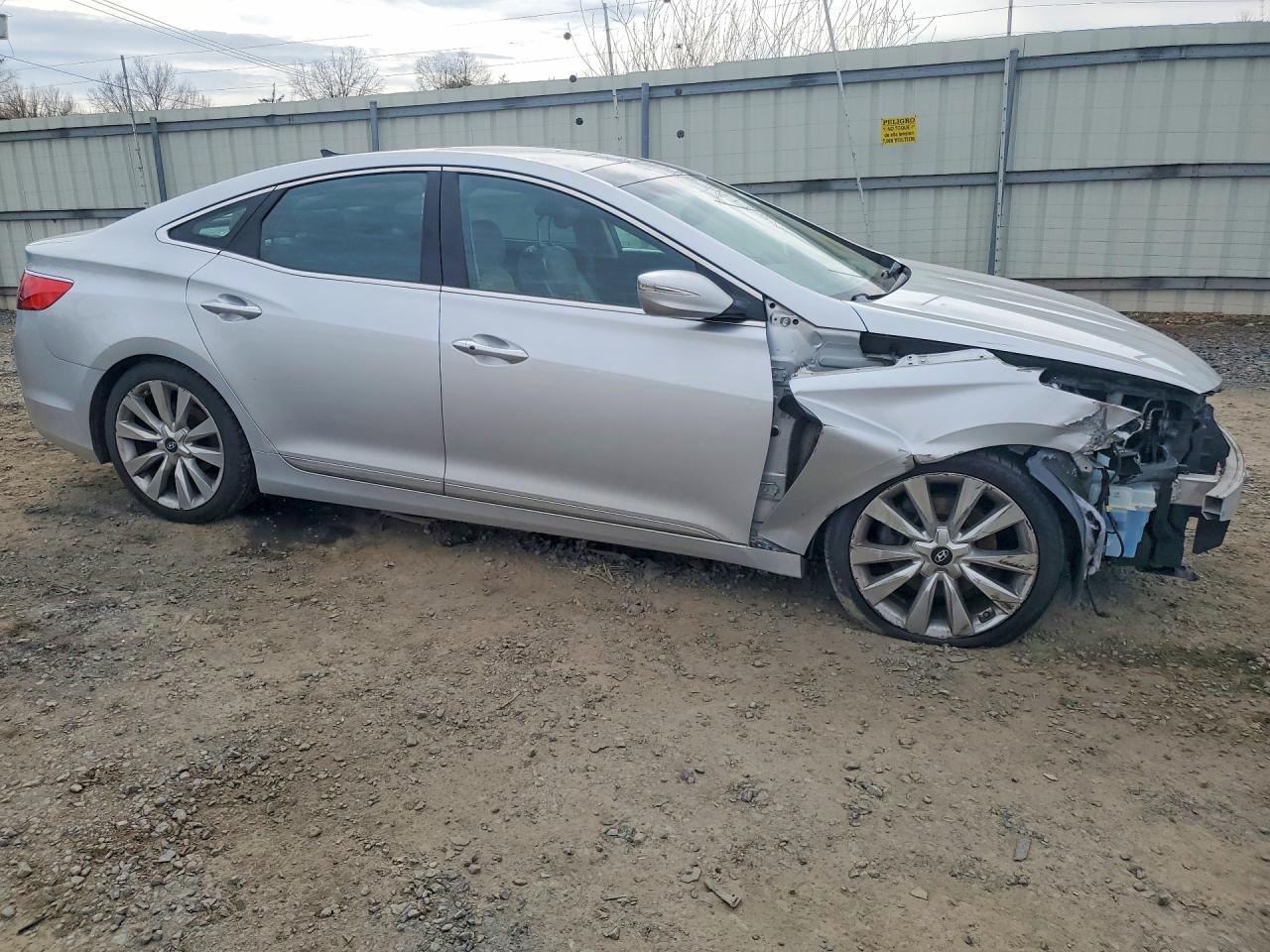 2013 Hyundai Azera Base Silver vin: KMHFH4JGXDA326521