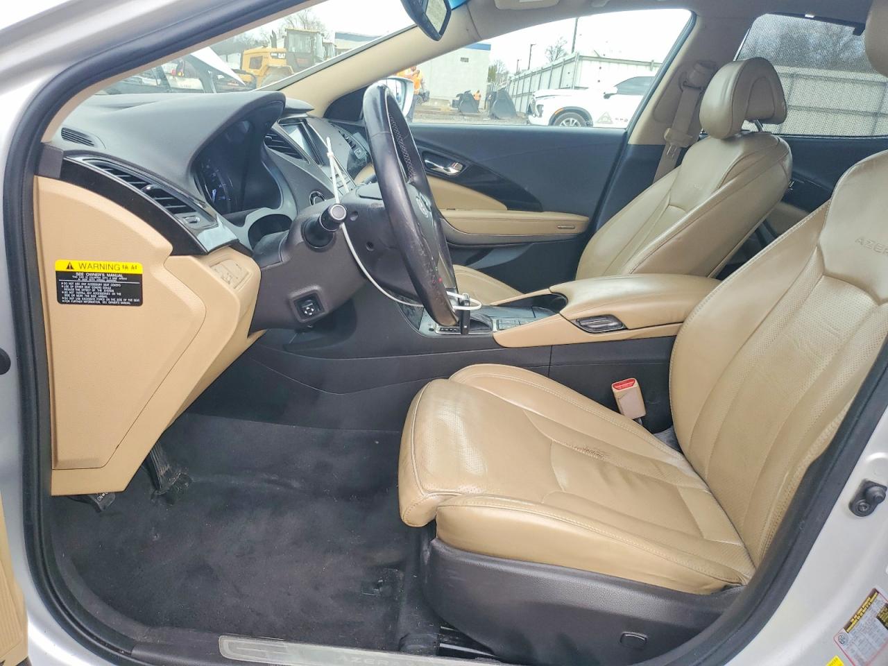 2013 Hyundai Azera Base Silver vin: KMHFH4JGXDA326521