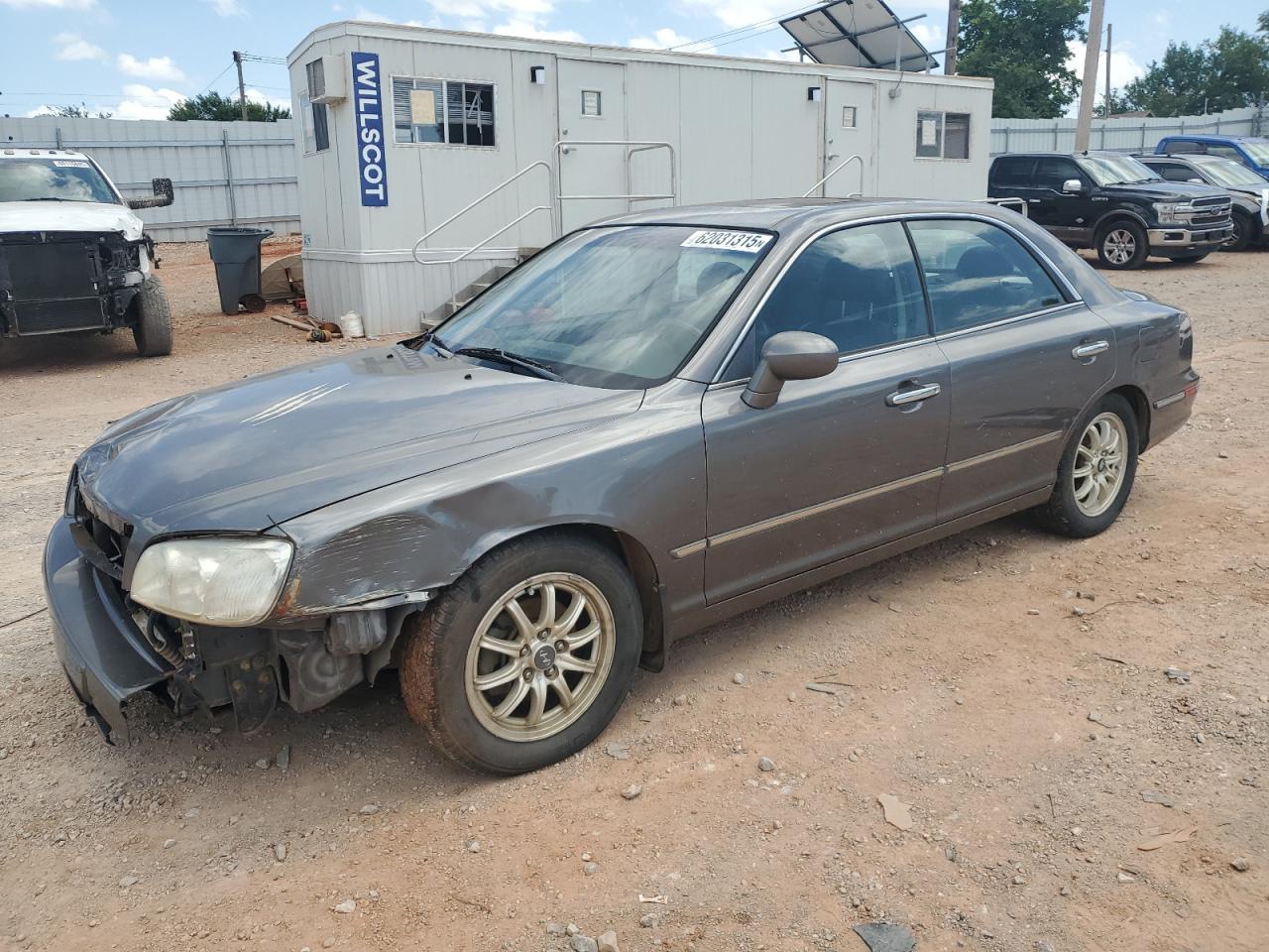 2002 Hyundai Xg 350 Gray vin: KMHFU45E02A158731