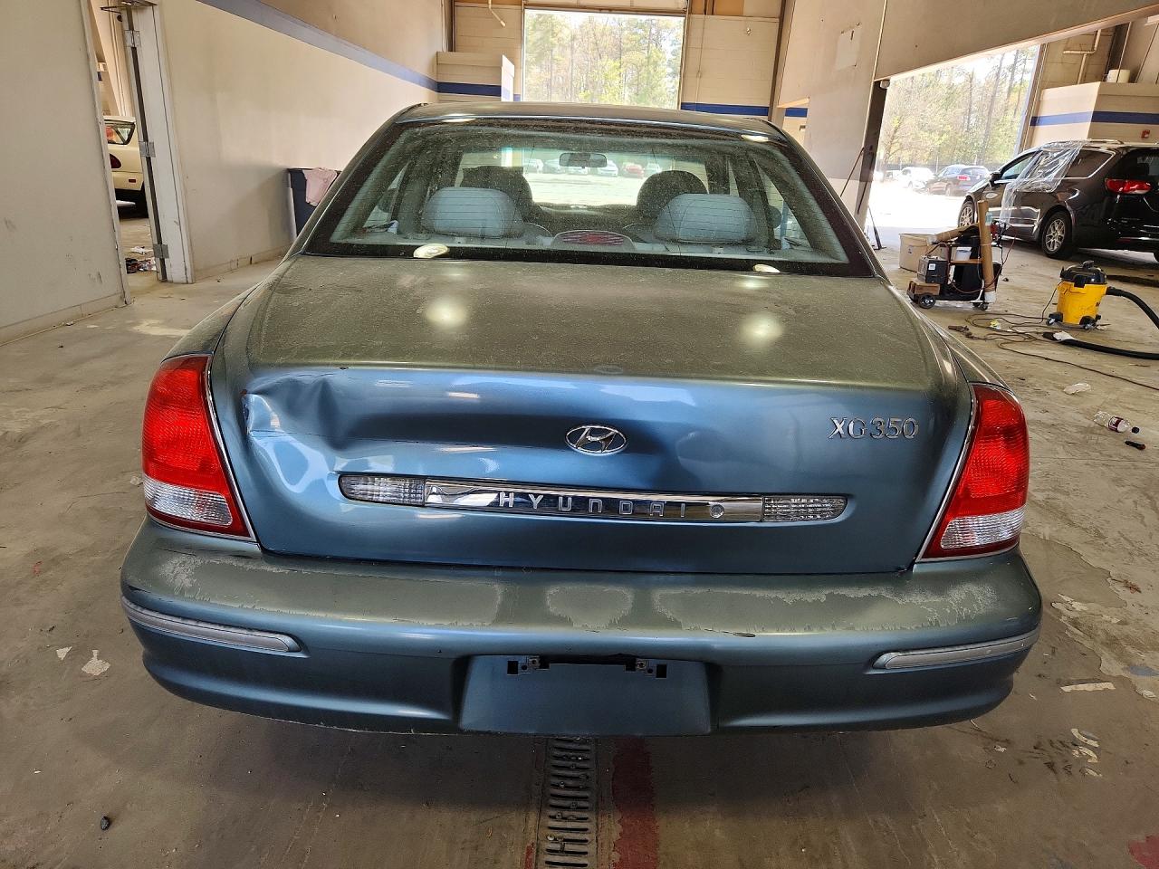 2002 Hyundai Xg350 Base Green vin: KMHFU45E02A227482