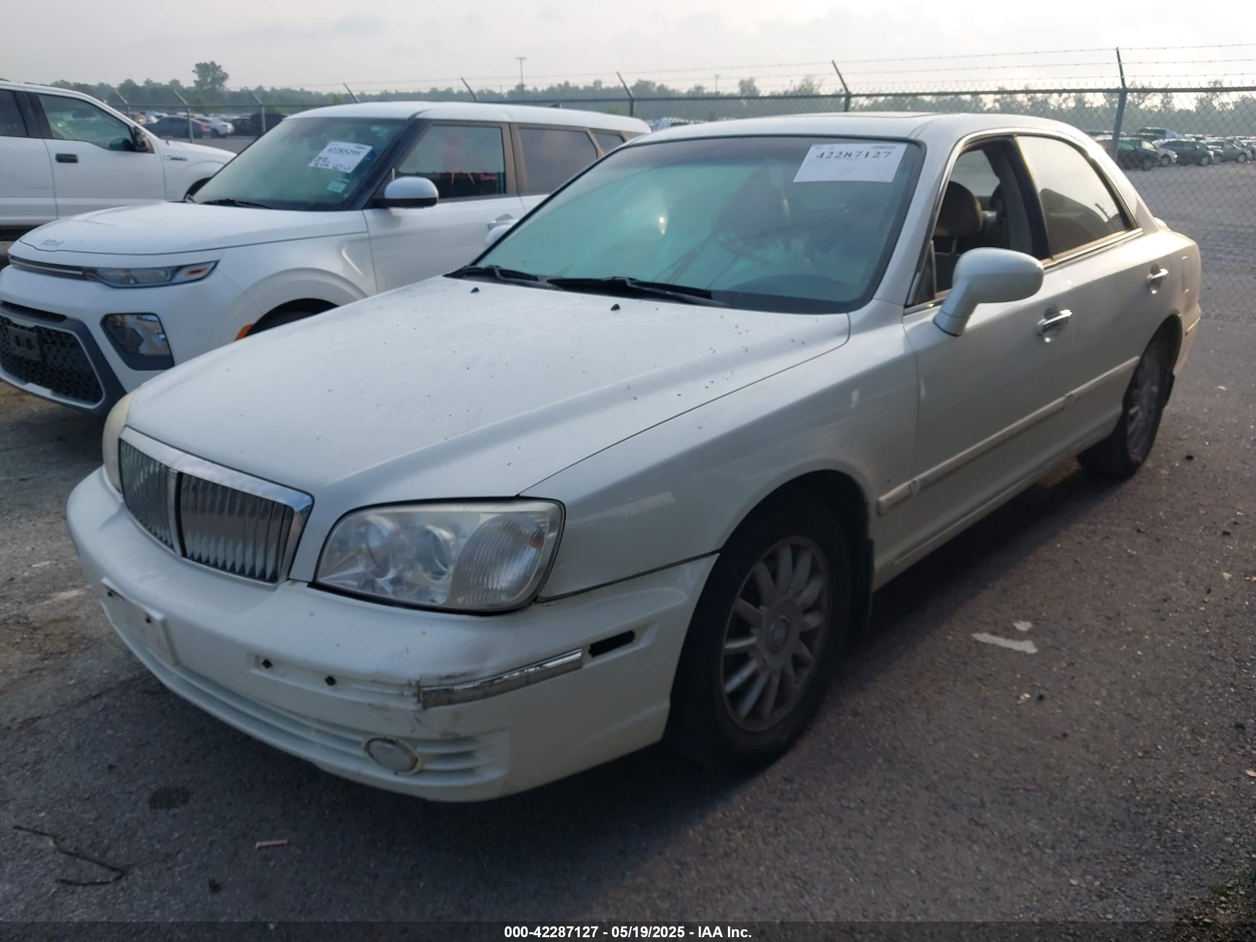 2005 Hyundai Xg350 L White vin: KMHFU45E05A385695