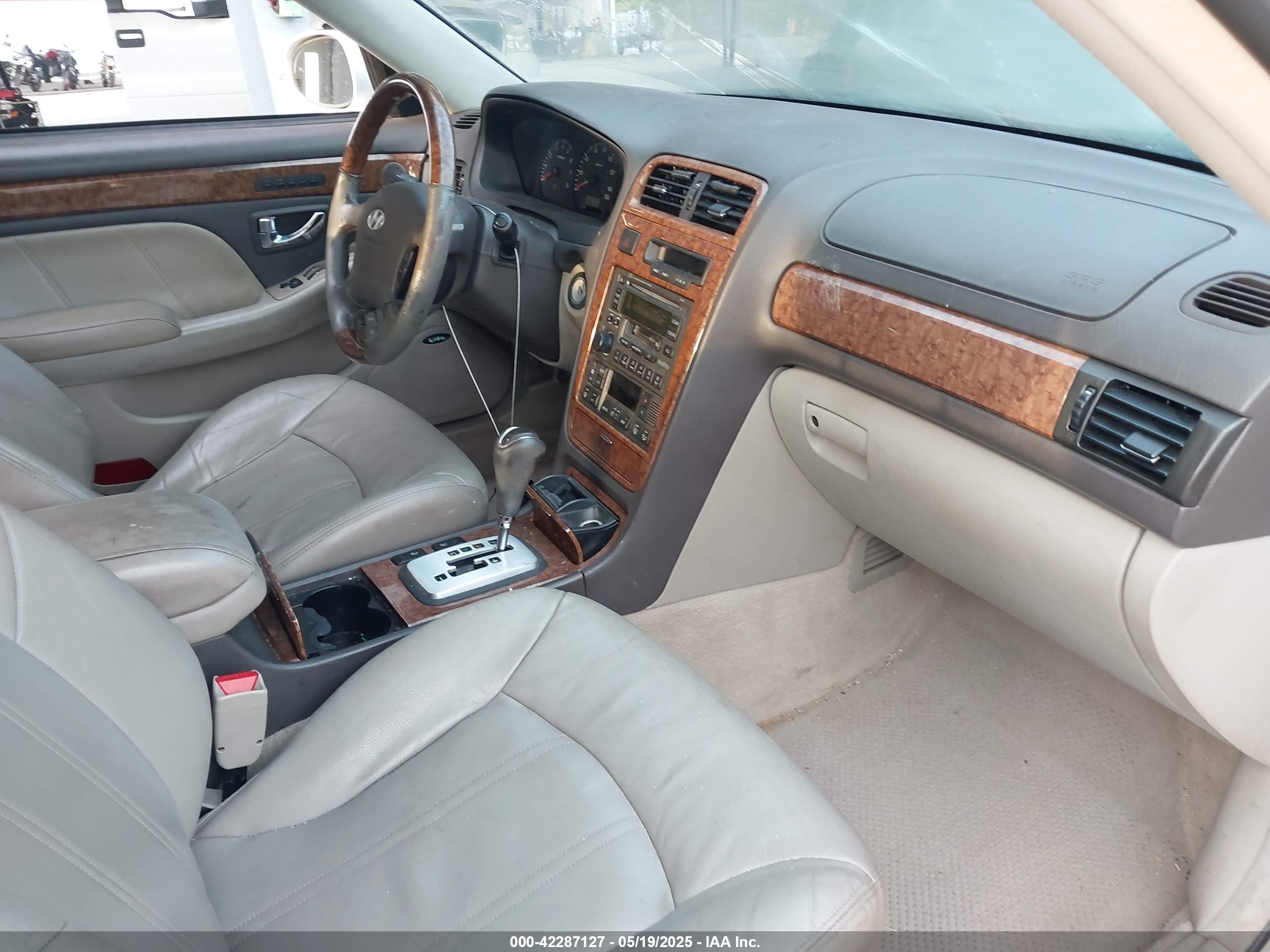 2005 Hyundai Xg350 L White vin: KMHFU45E05A385695