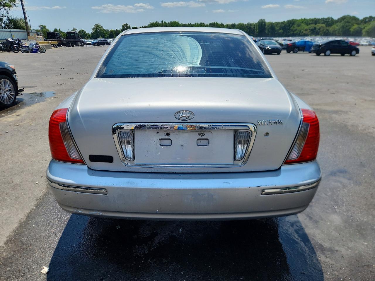 2005 Hyundai Xg 350 Silver vin: KMHFU45E05A418288