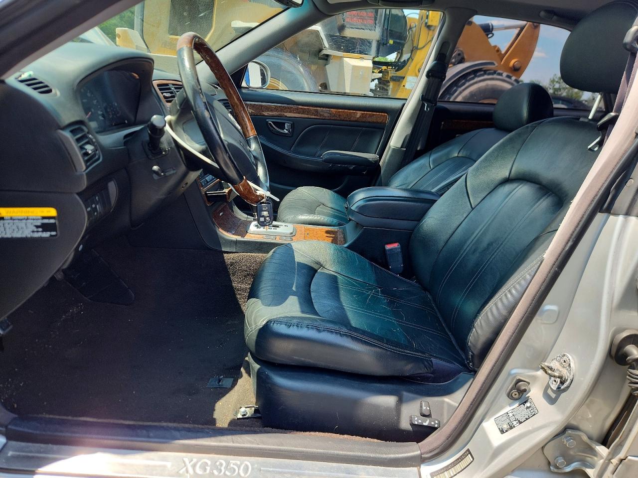 2005 Hyundai Xg 350 Silver vin: KMHFU45E05A418288