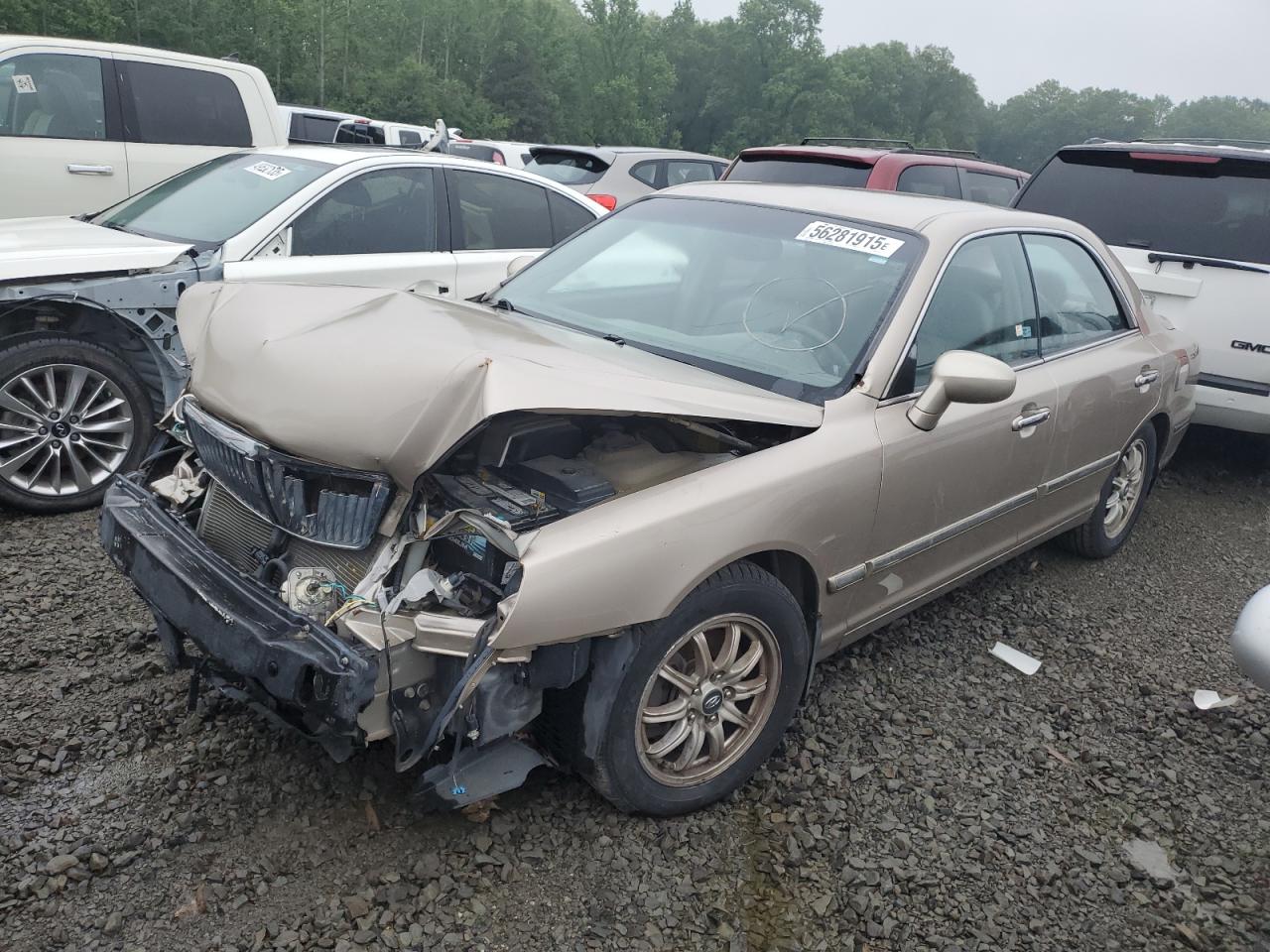 2005 Hyundai Xg 350   Beige vin: KMHFU45E05A423765