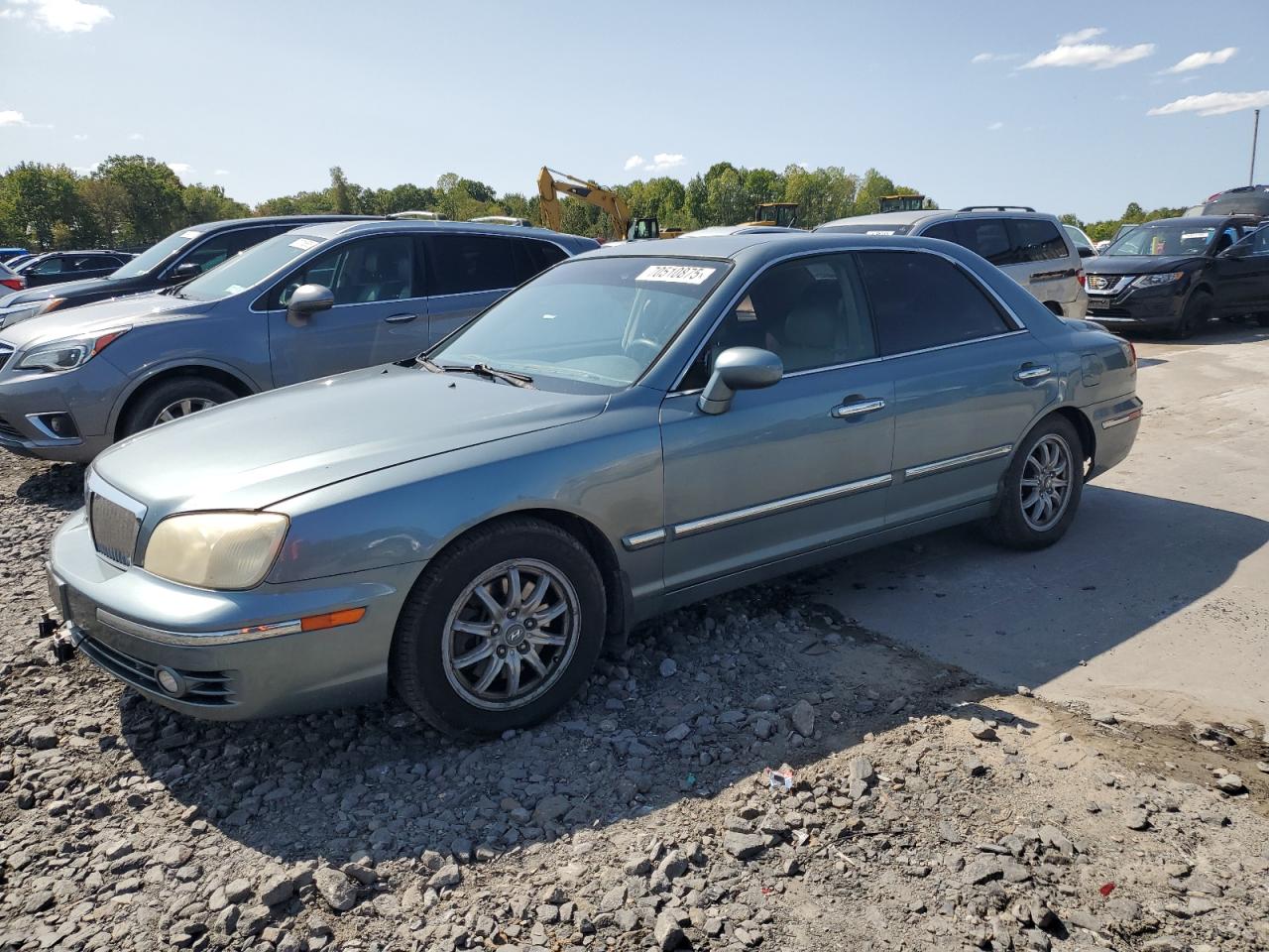 2005 Hyundai Xg 350 Blue vin: KMHFU45E15A382658