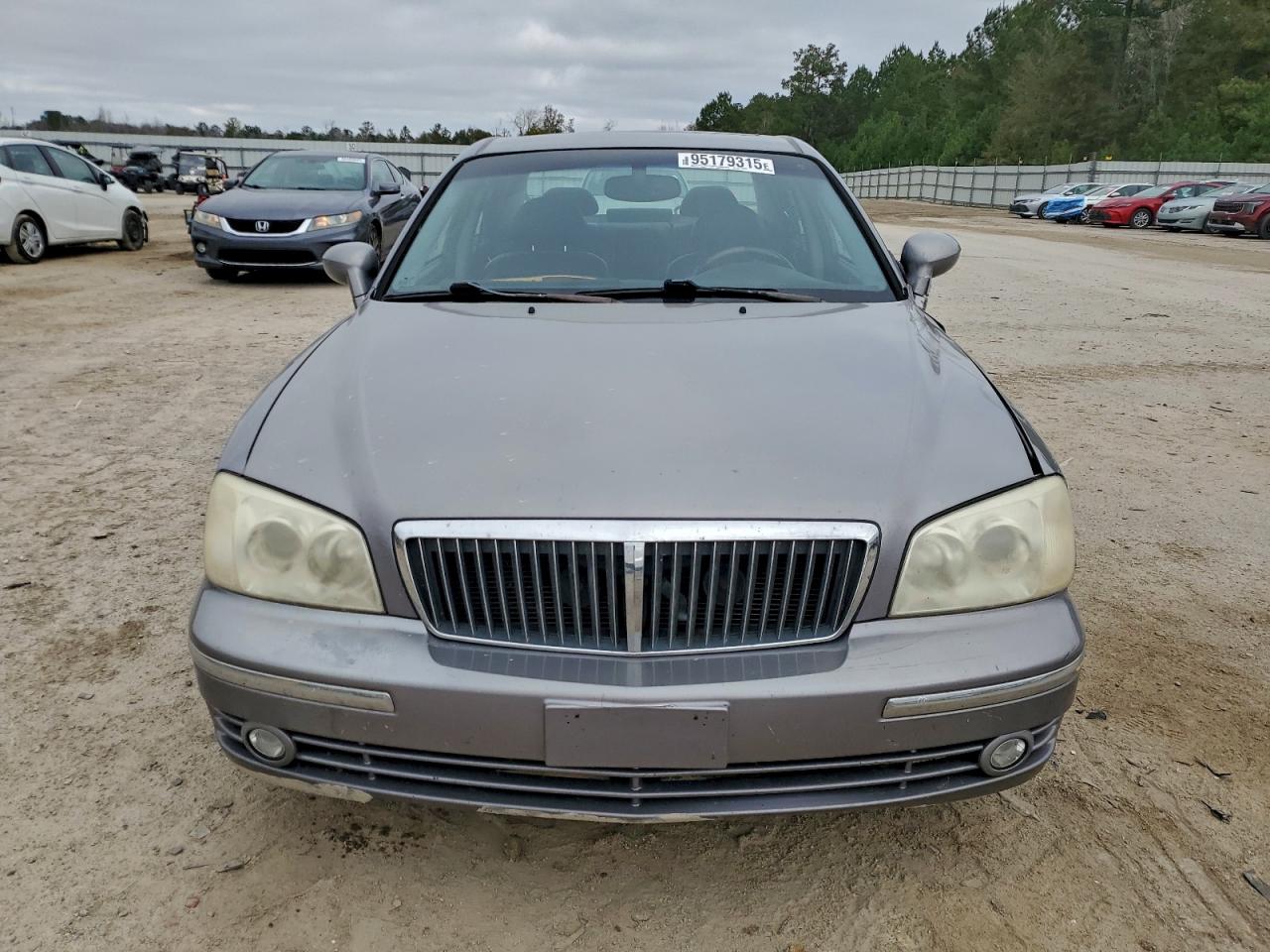 2005 Hyundai Xg 350 Silver vin: KMHFU45E15A386807