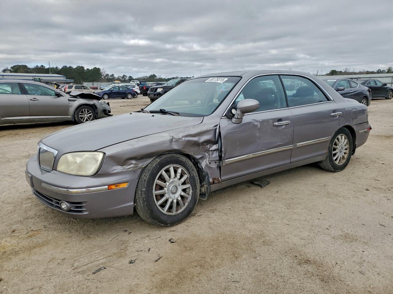 2005 Hyundai Xg 350 Silver vin: KMHFU45E15A386807