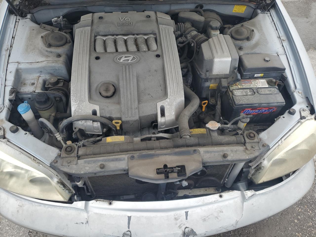 2005 Hyundai Xg 350   Silver vin: KMHFU45E15A403637