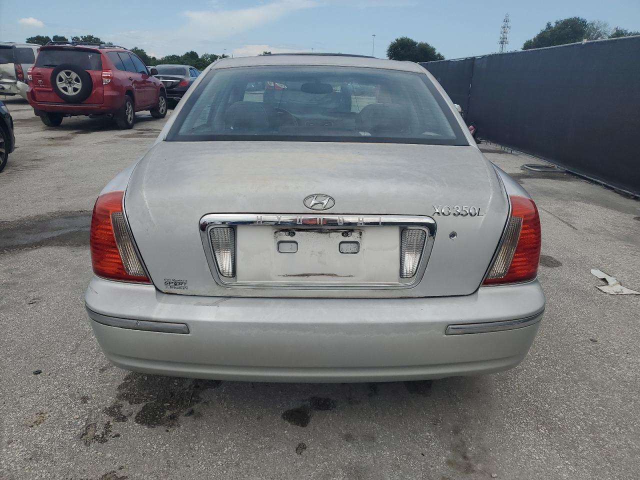 2005 Hyundai Xg 350   Silver vin: KMHFU45E15A403637