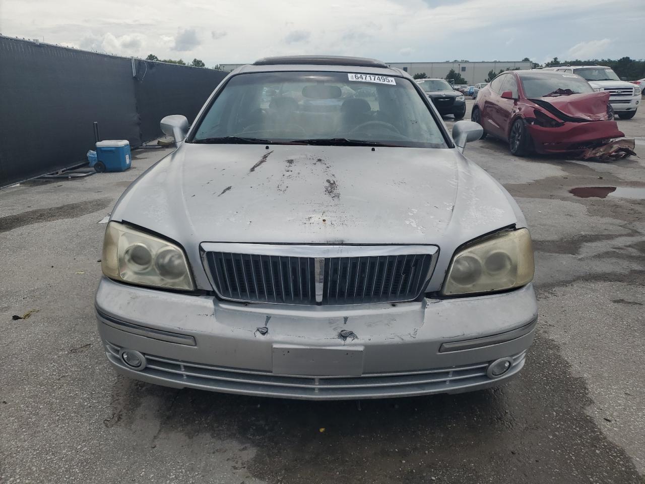 2005 Hyundai Xg 350   Silver vin: KMHFU45E15A403637