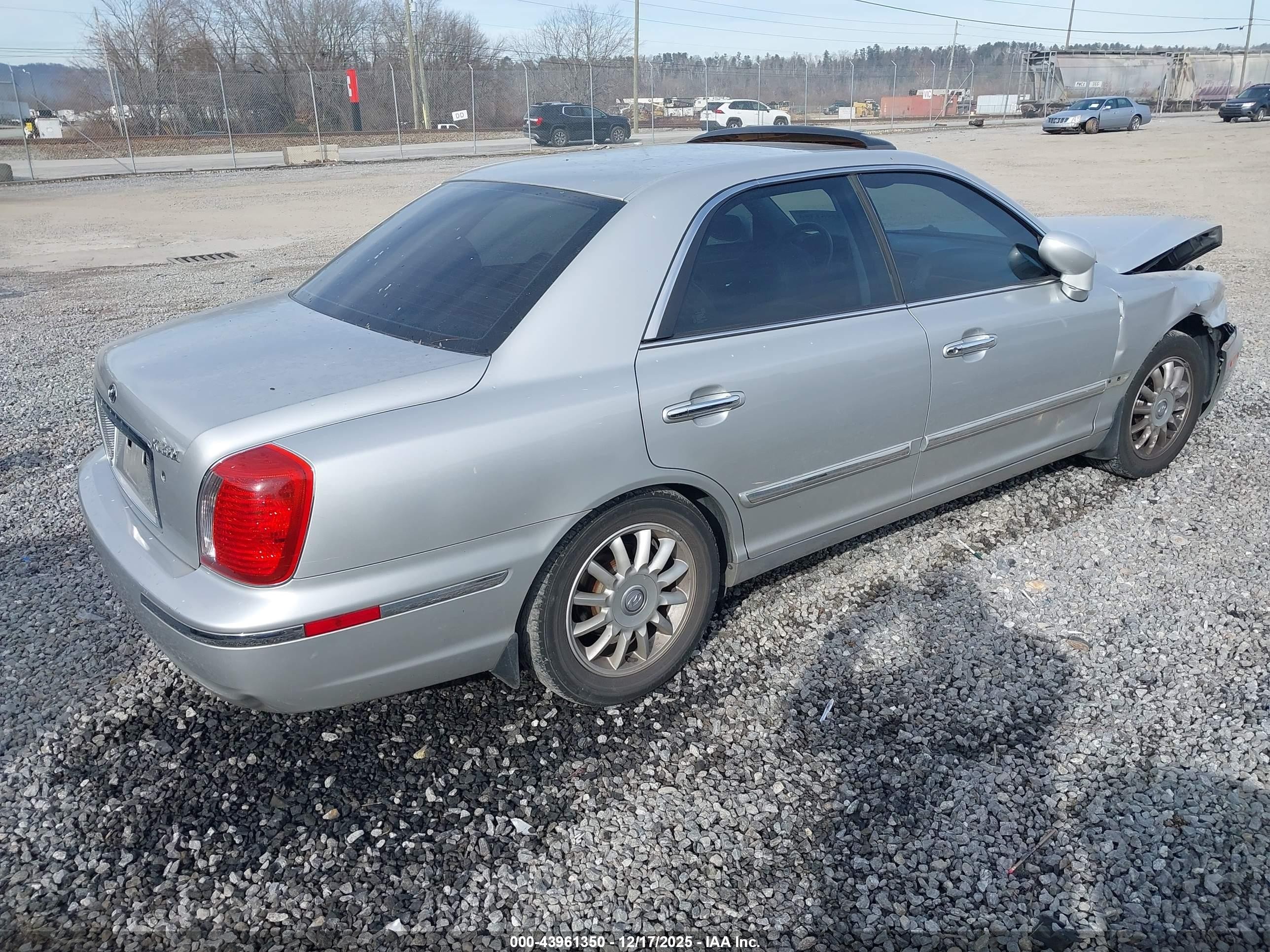 2005 Hyundai Xg350 L Silver vin: KMHFU45E15A403959