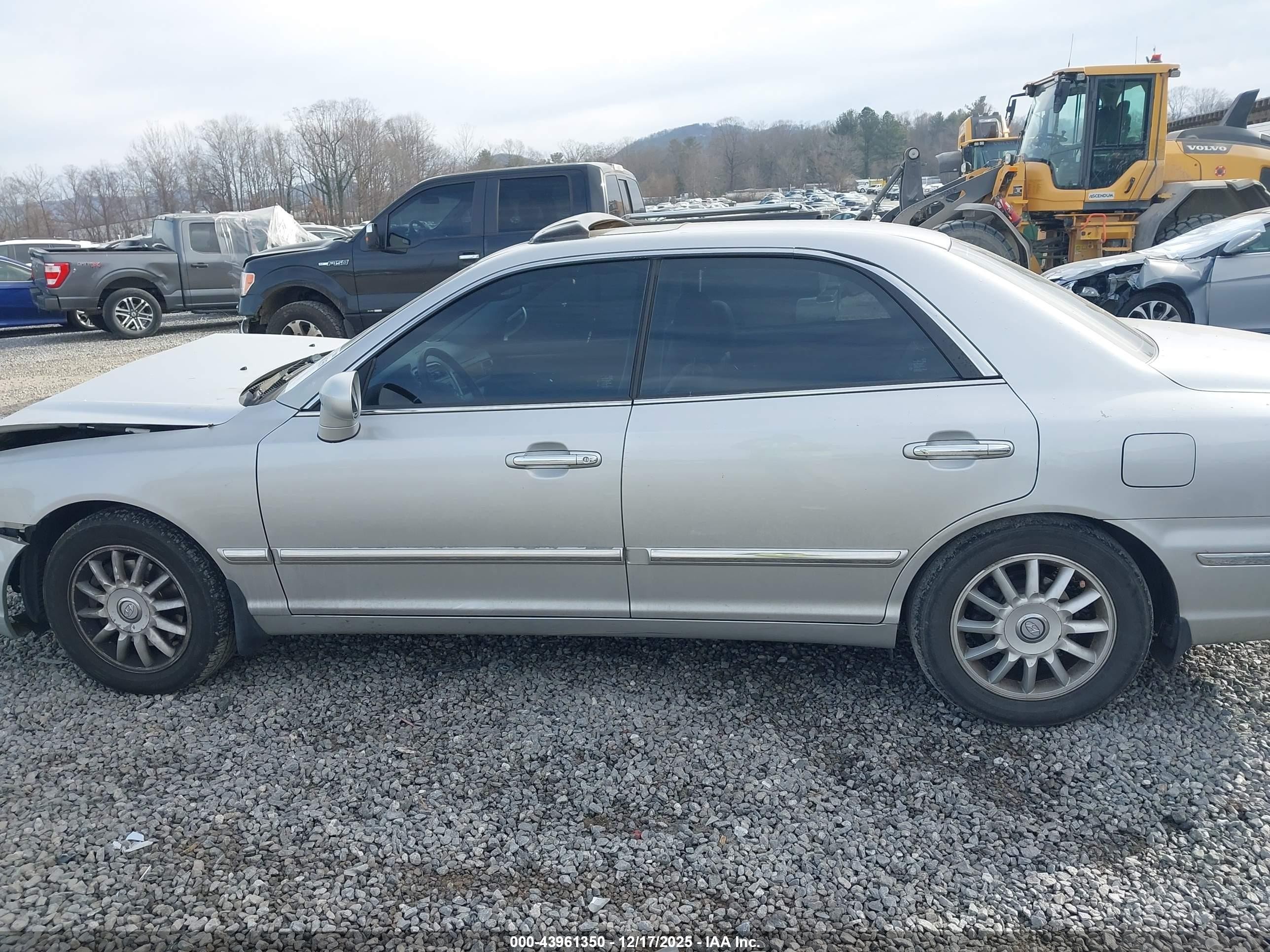 2005 Hyundai Xg350 L Silver vin: KMHFU45E15A403959