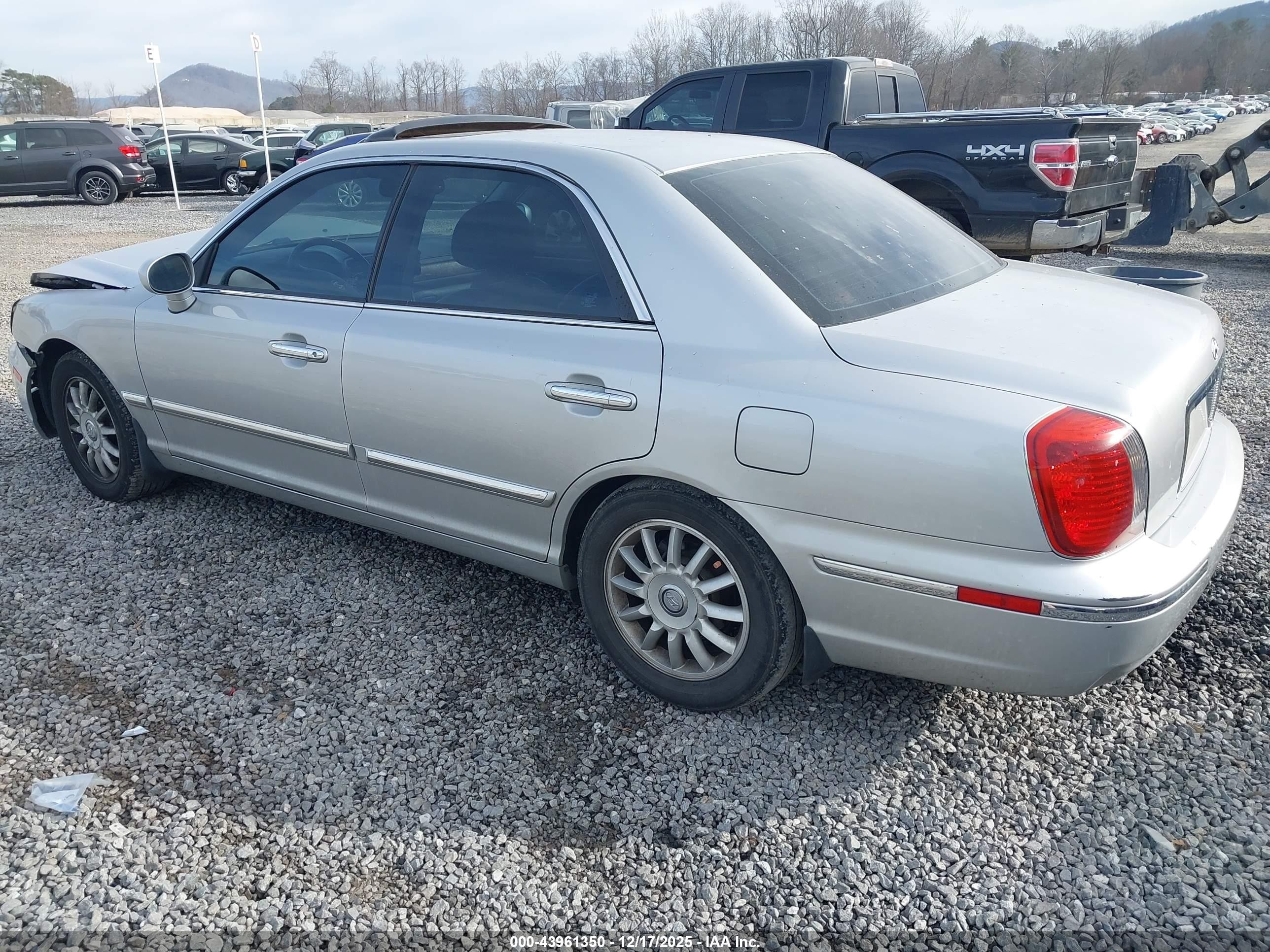 2005 Hyundai Xg350 L Silver vin: KMHFU45E15A403959