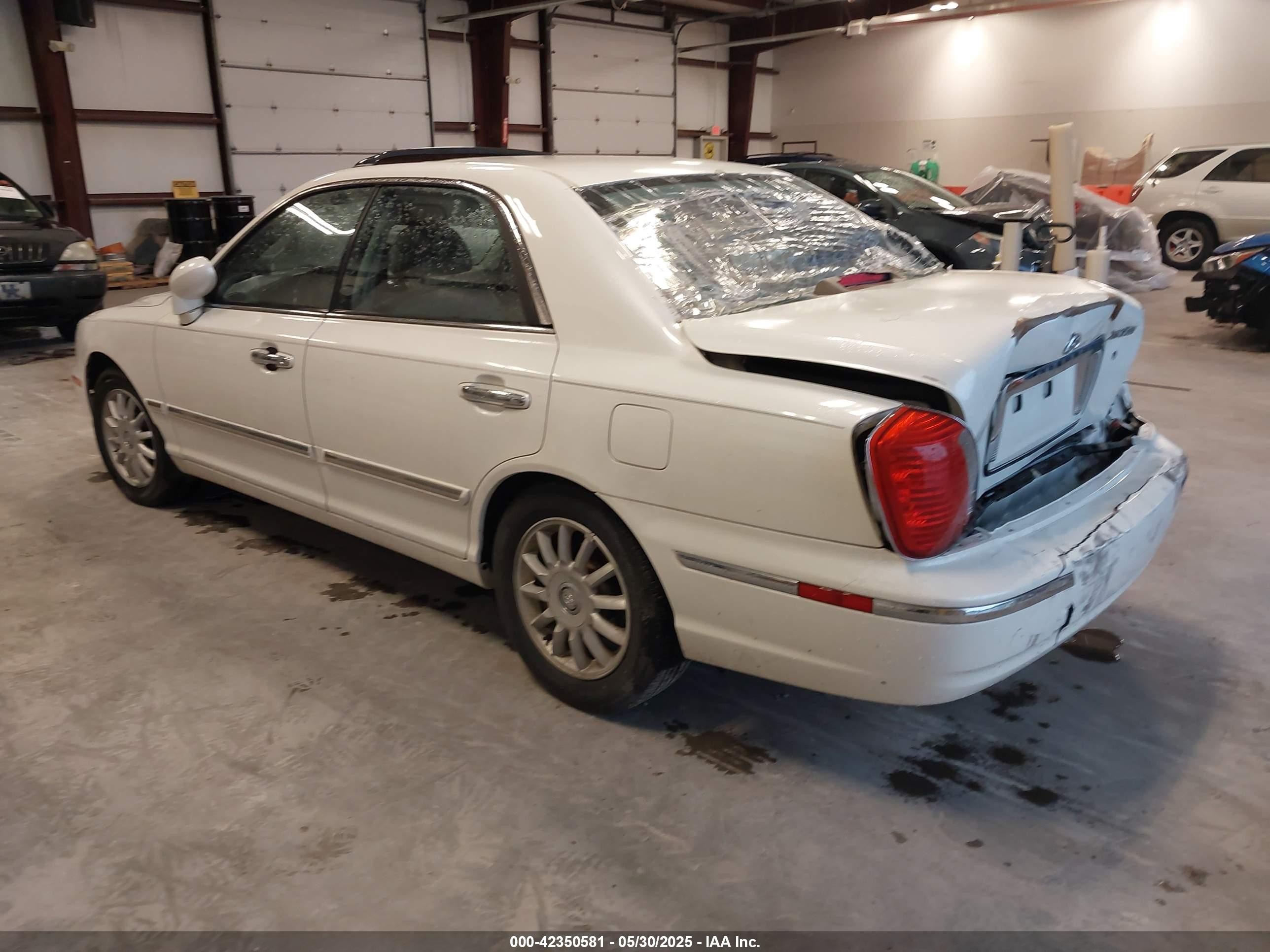 2005 Hyundai Xg350 L White vin: KMHFU45E15A415285