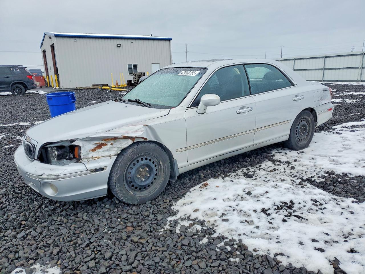2002 Hyundai Xg350 Base Silver vin: KMHFU45E22A167477