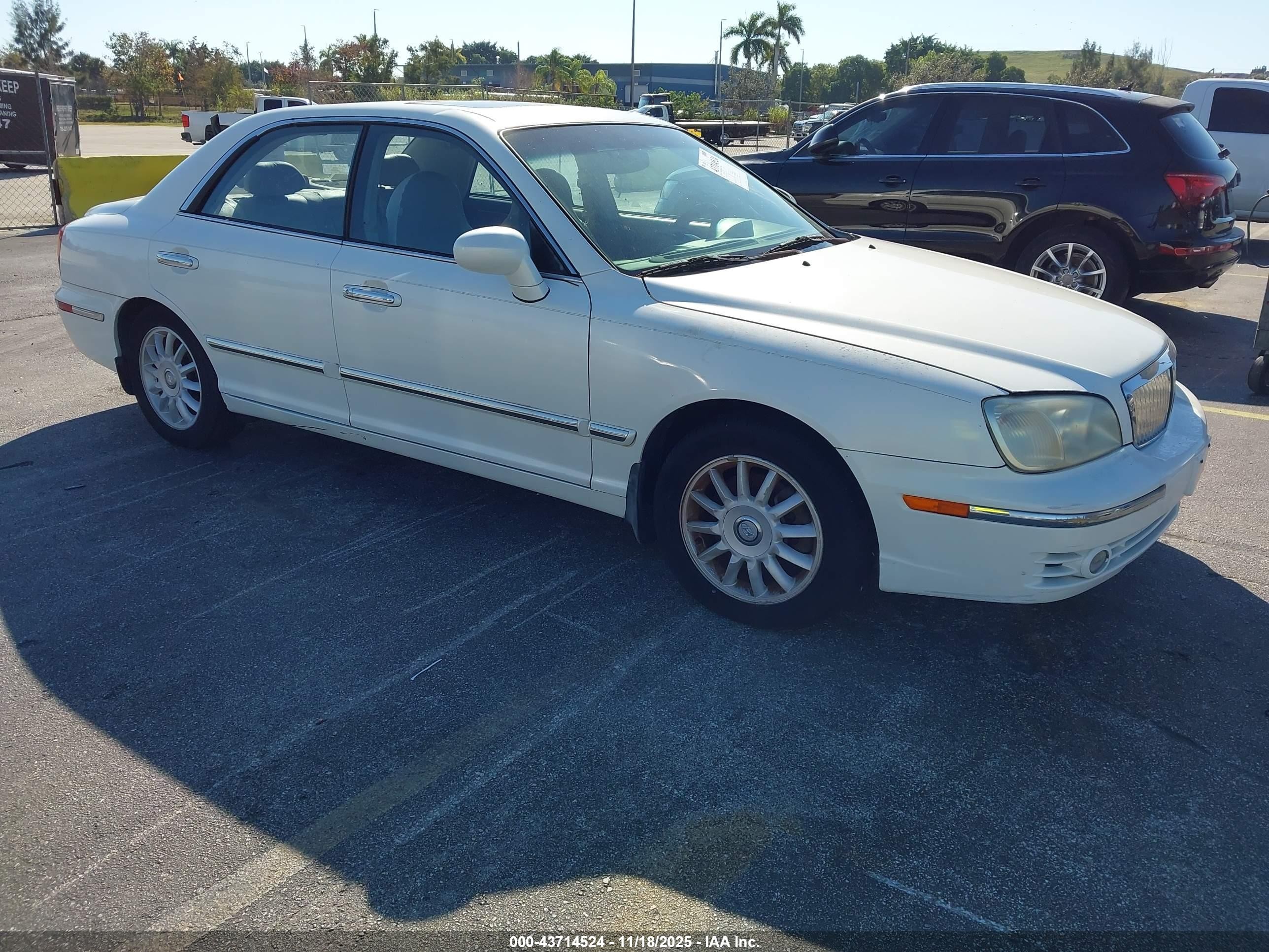 2005 Hyundai Xg350 L White vin: KMHFU45E25A386265
