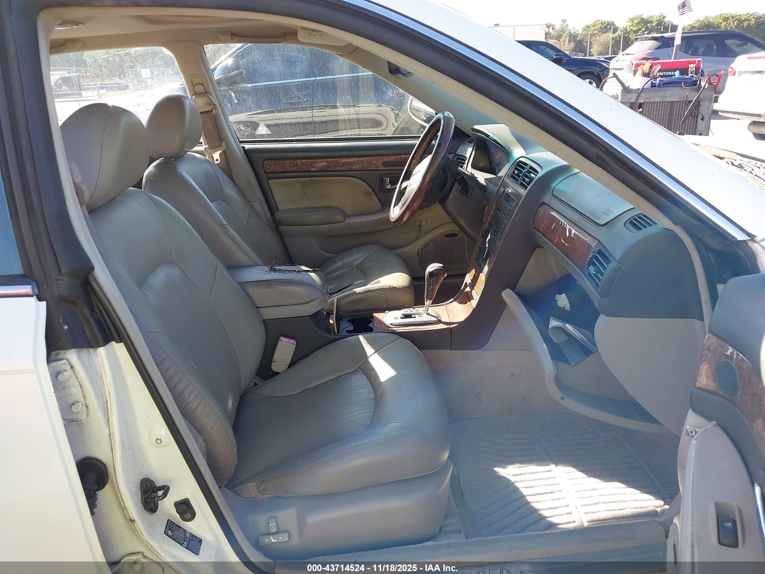 2005 Hyundai Xg350 L White vin: KMHFU45E25A386265