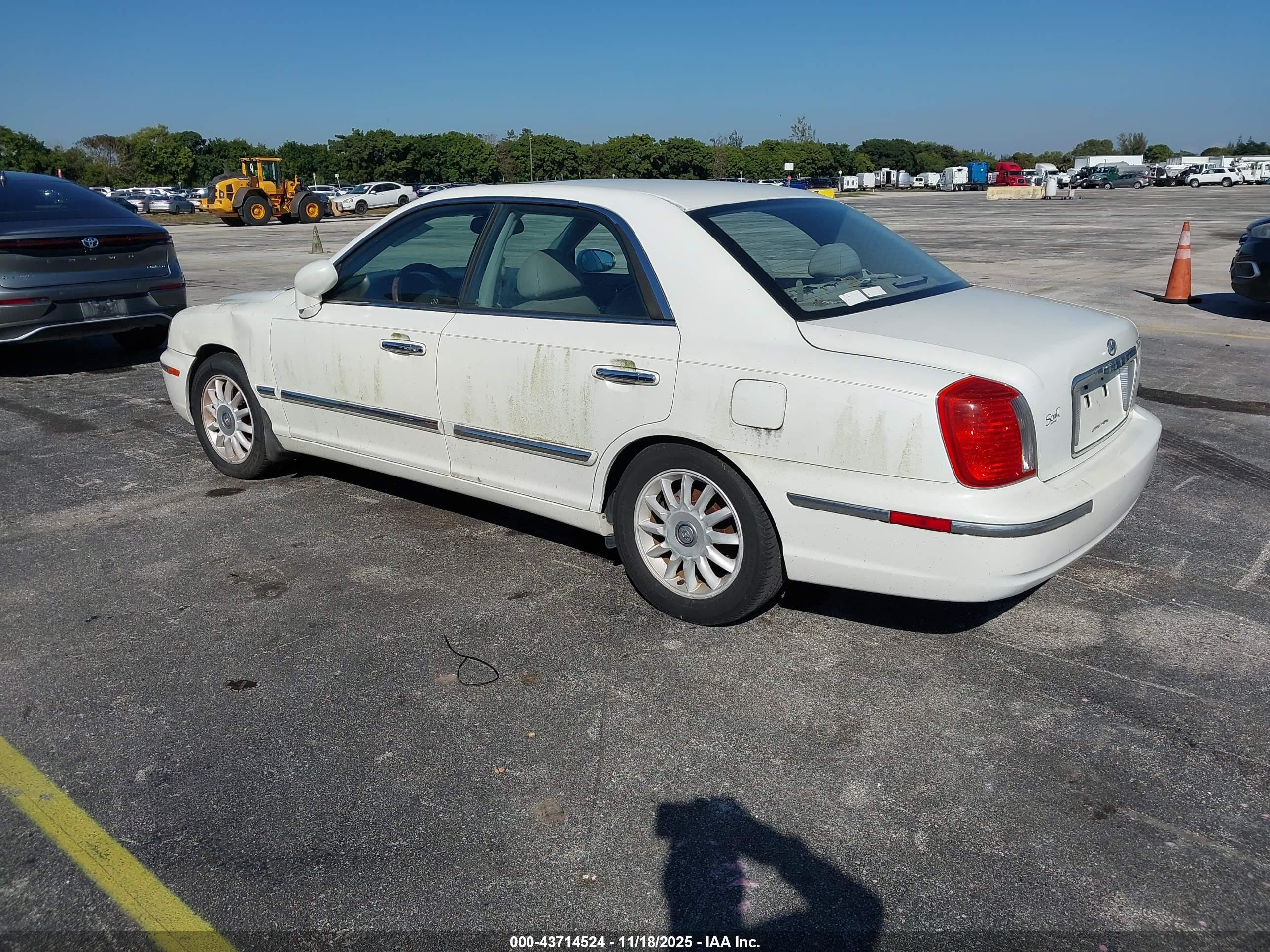 2005 Hyundai Xg350 L White vin: KMHFU45E25A386265