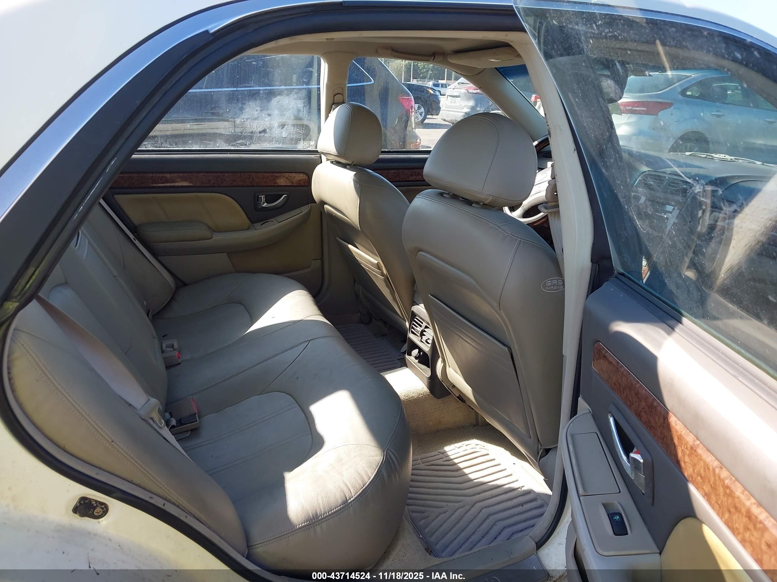 2005 Hyundai Xg350 L White vin: KMHFU45E25A386265