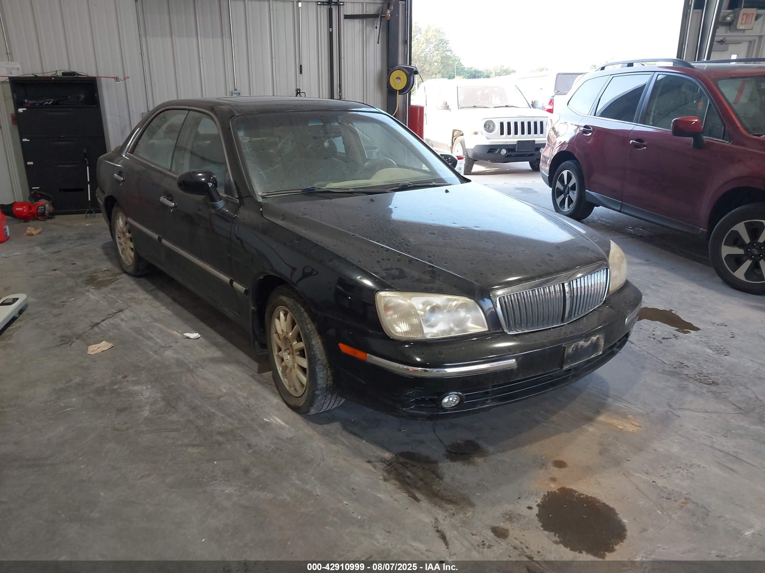 2005 Hyundai Xg350 L Black vin: KMHFU45E25A390199