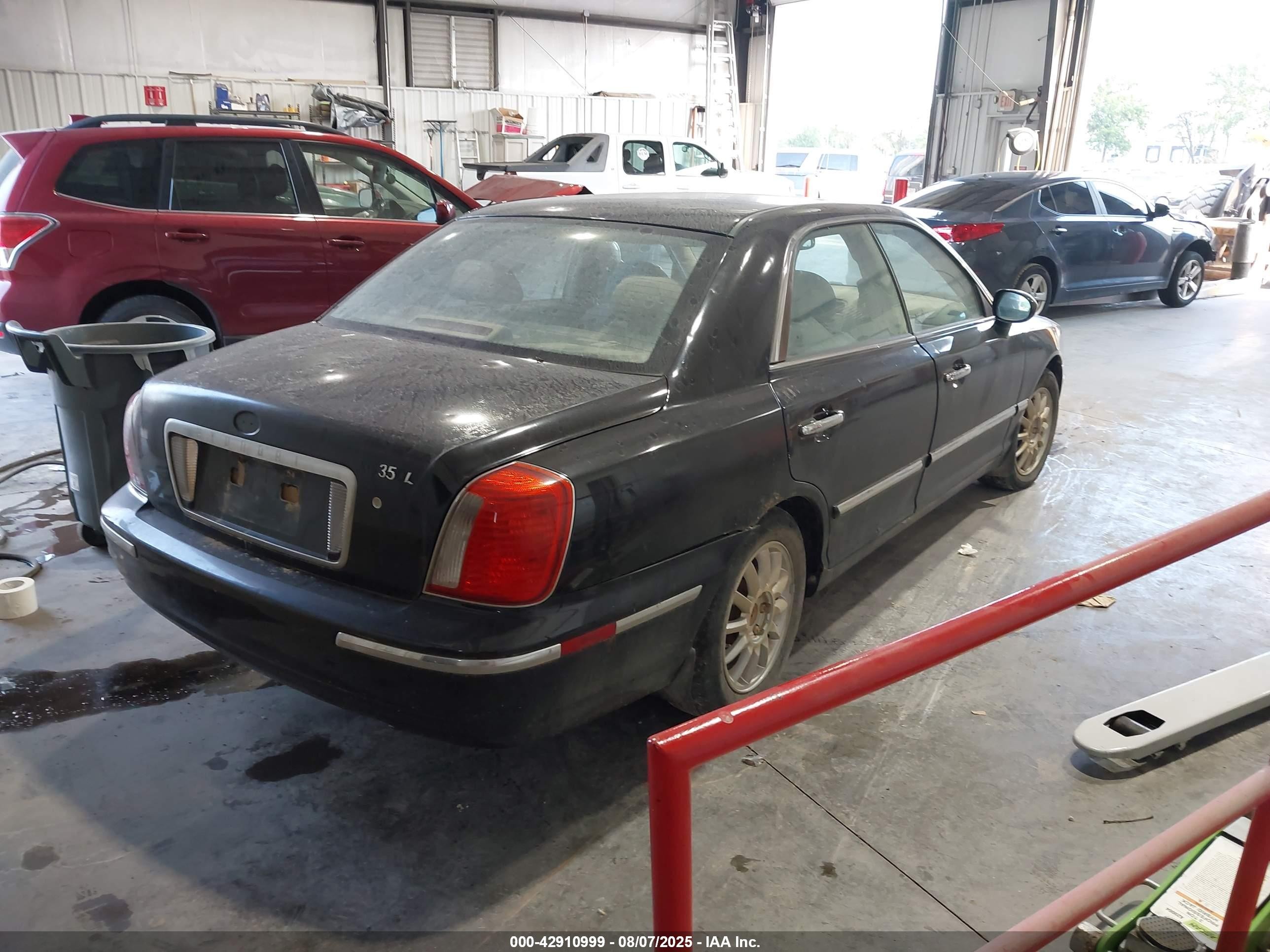 2005 Hyundai Xg350 L Black vin: KMHFU45E25A390199