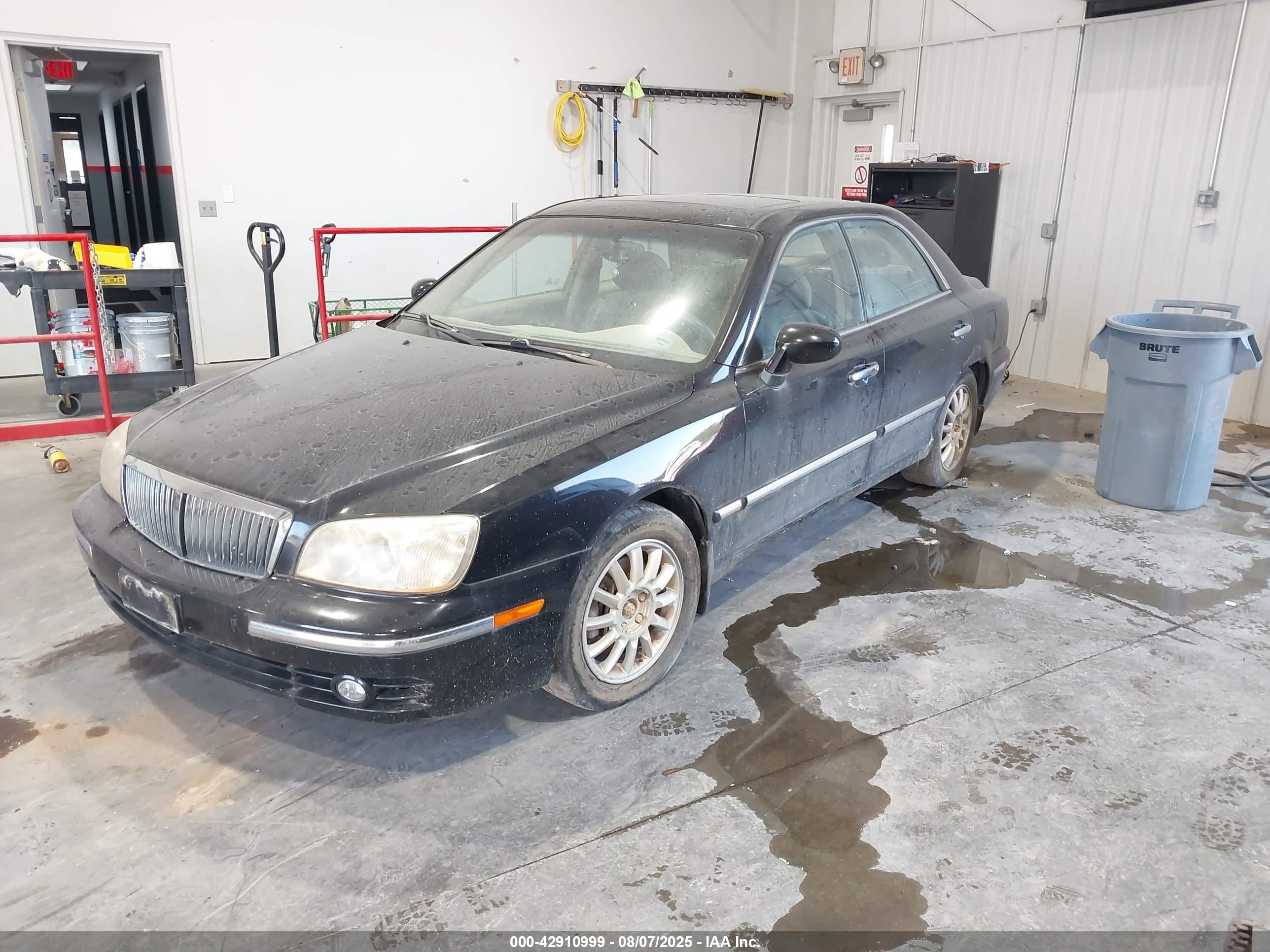 2005 Hyundai Xg350 L Black vin: KMHFU45E25A390199