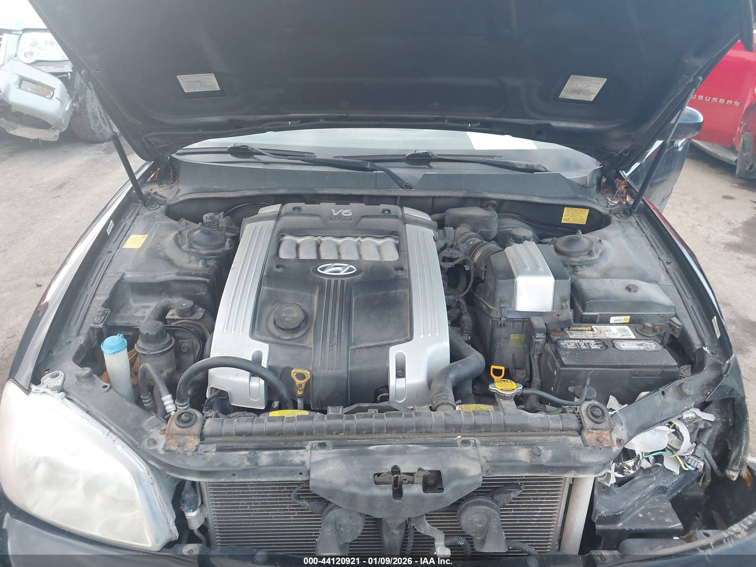 2005 Hyundai Xg350 L Черный vin: KMHFU45E25A414033