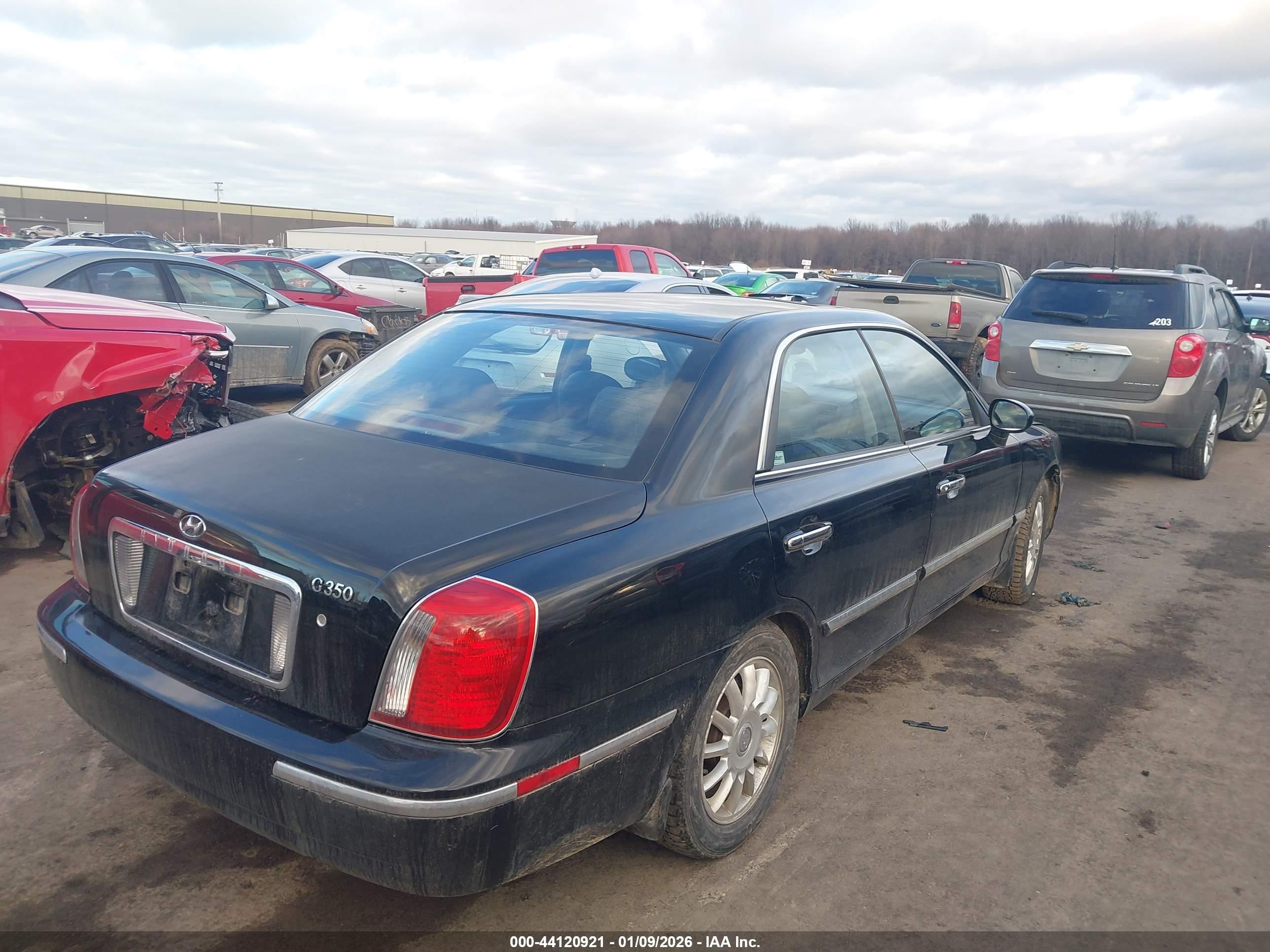 2005 Hyundai Xg350 L Черный vin: KMHFU45E25A414033