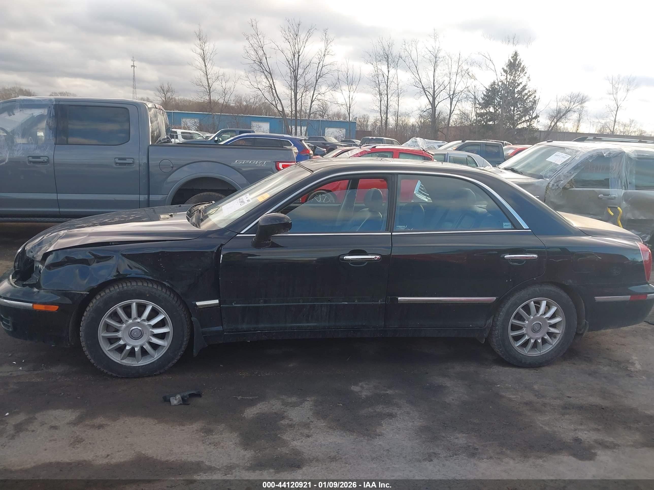 2005 Hyundai Xg350 L Черный vin: KMHFU45E25A414033