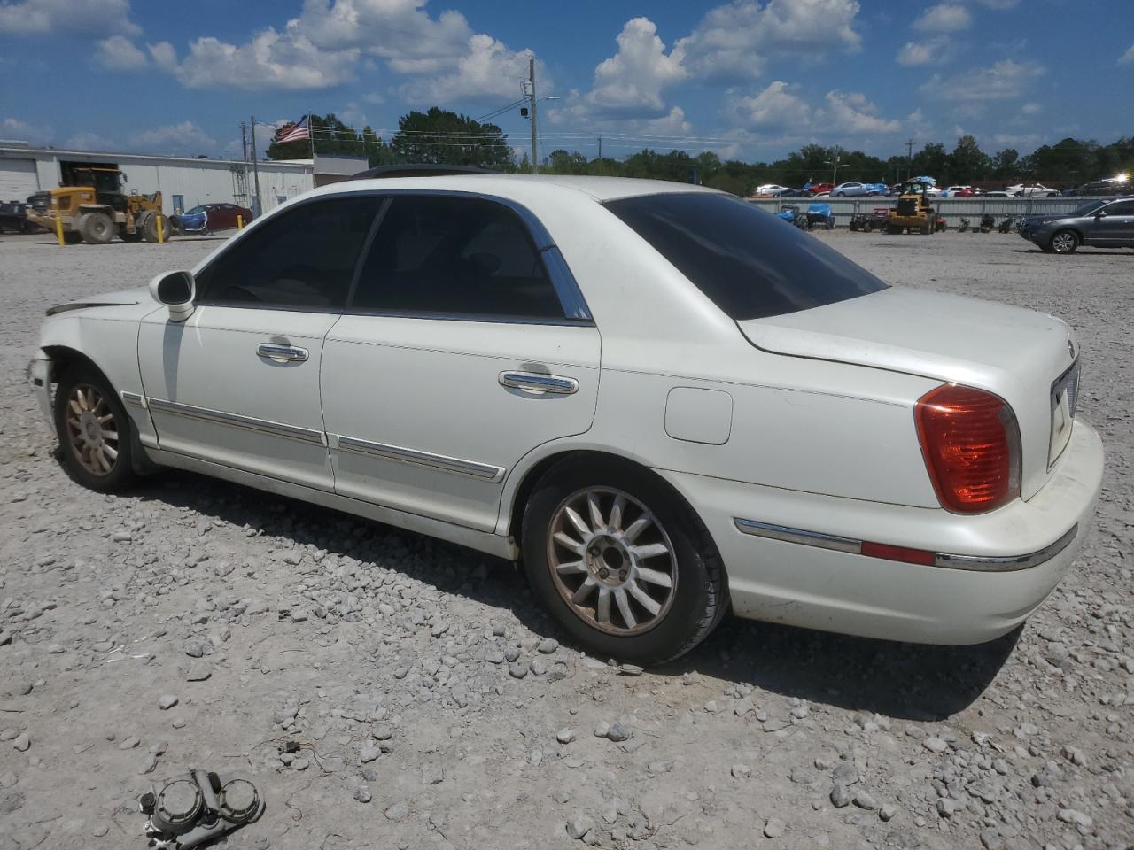 2005 Hyundai Xg 350 White vin: KMHFU45E25A424903